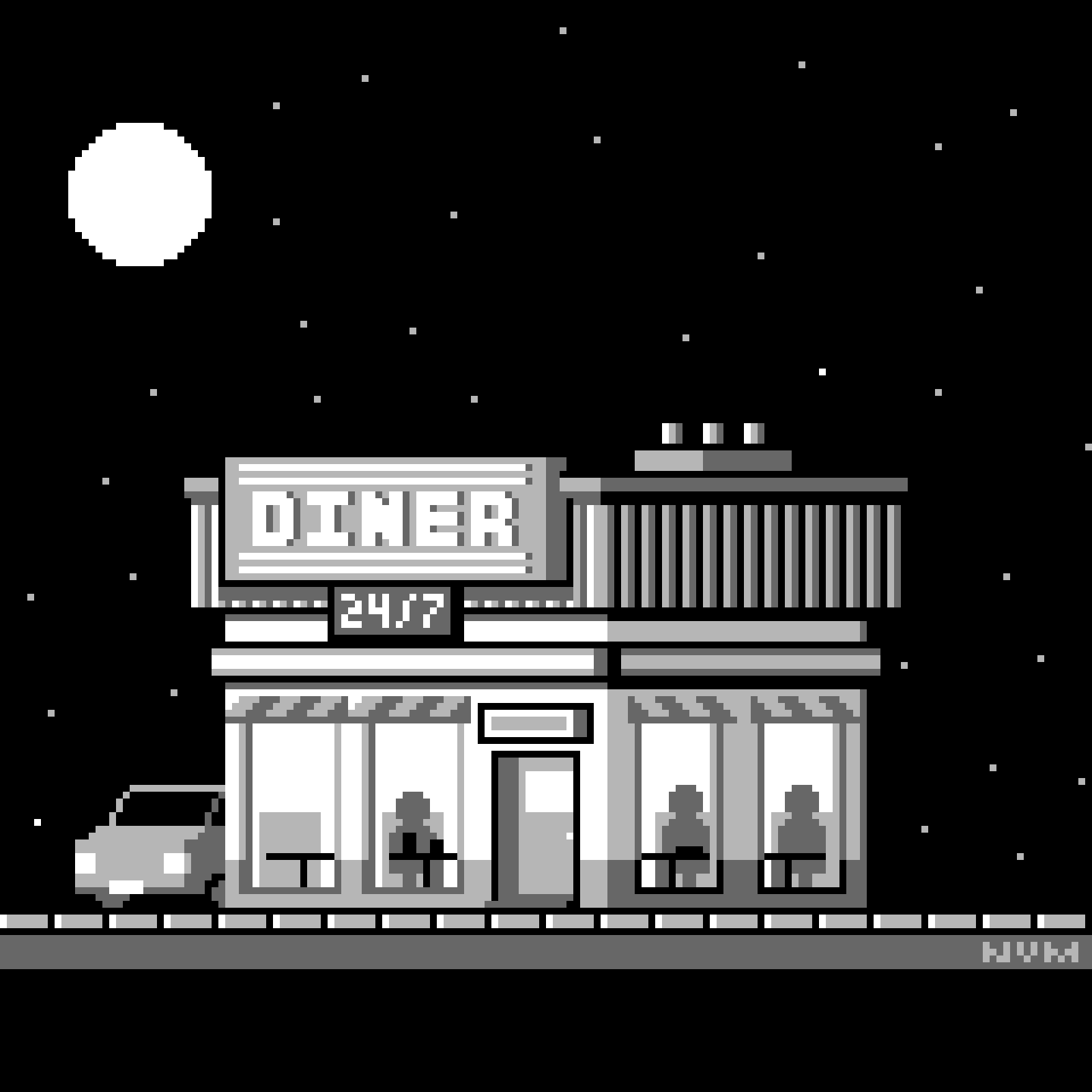 Midnight Diner r/PixelArt