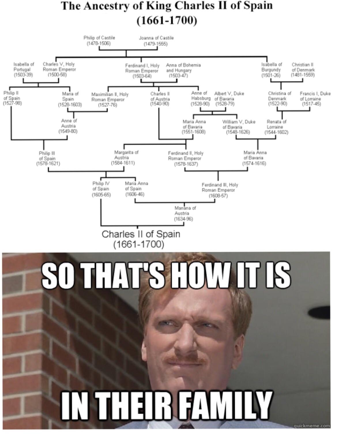 The Von Habsburg's in a nutshell. r/HistoryMemes