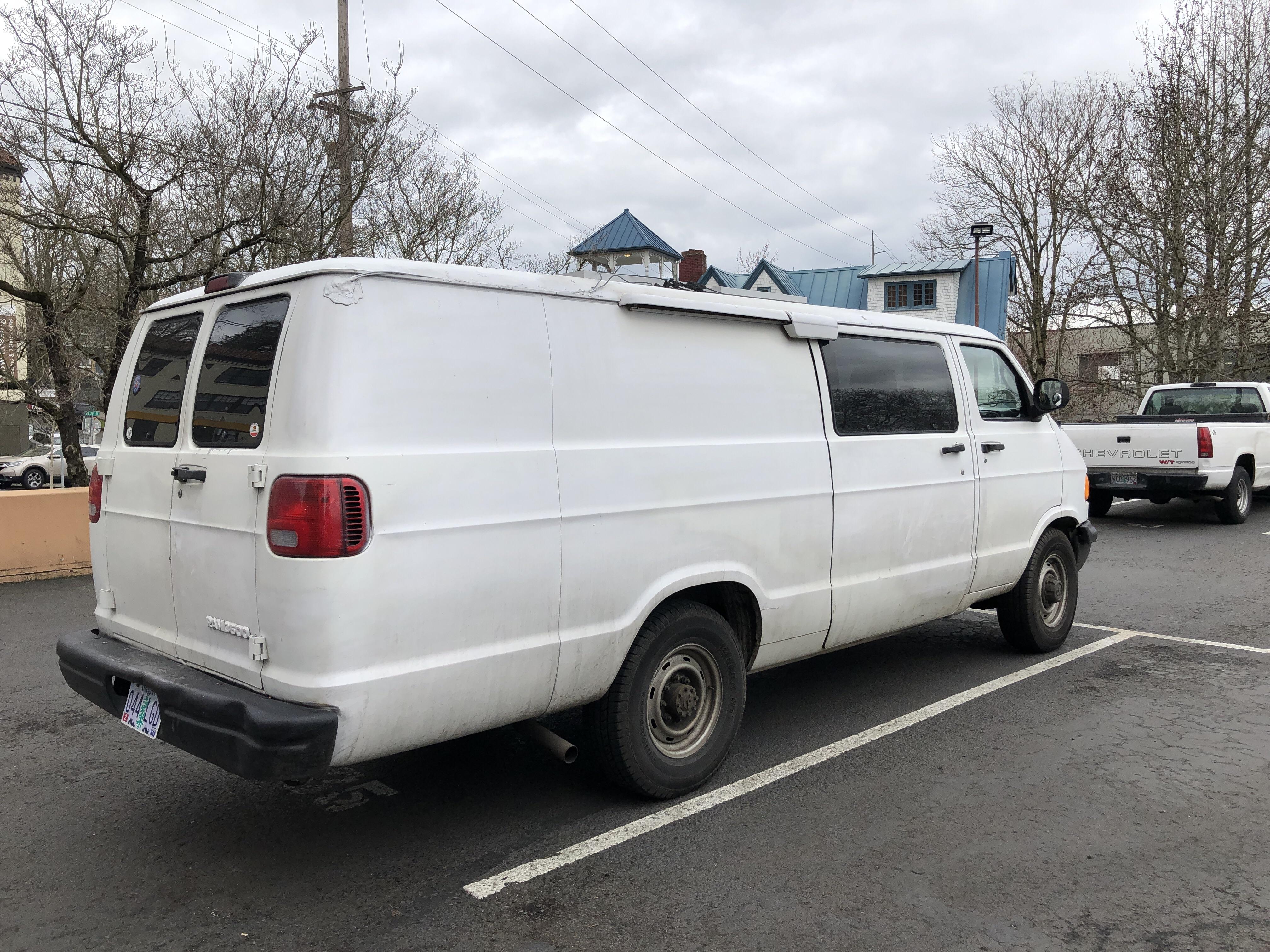 Finally bought a van to convert! 2002 Dodge Ram B3500 with 108,000