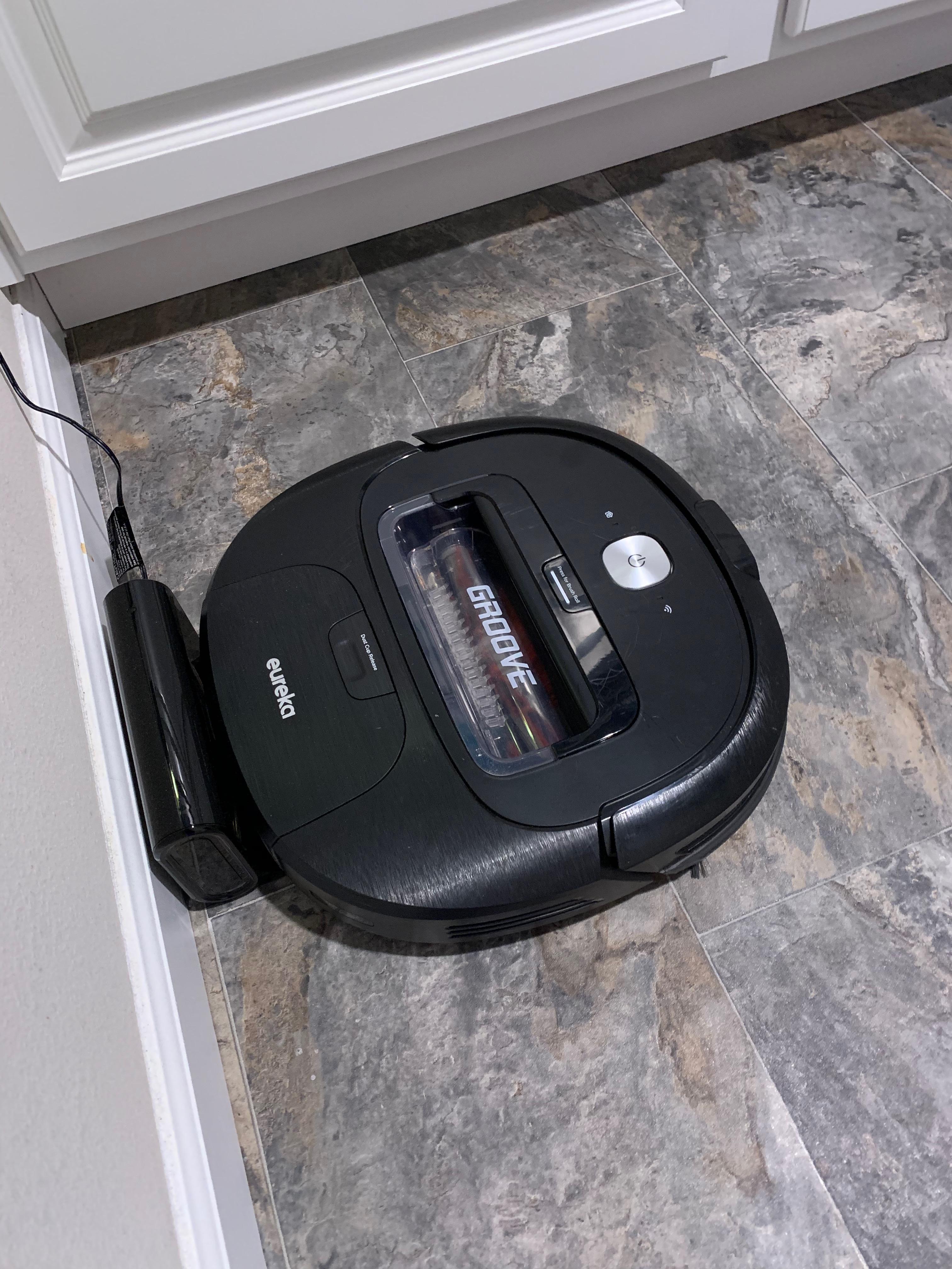 Somehow, my robot vacuum wasn't running last night, so I came upstairs
