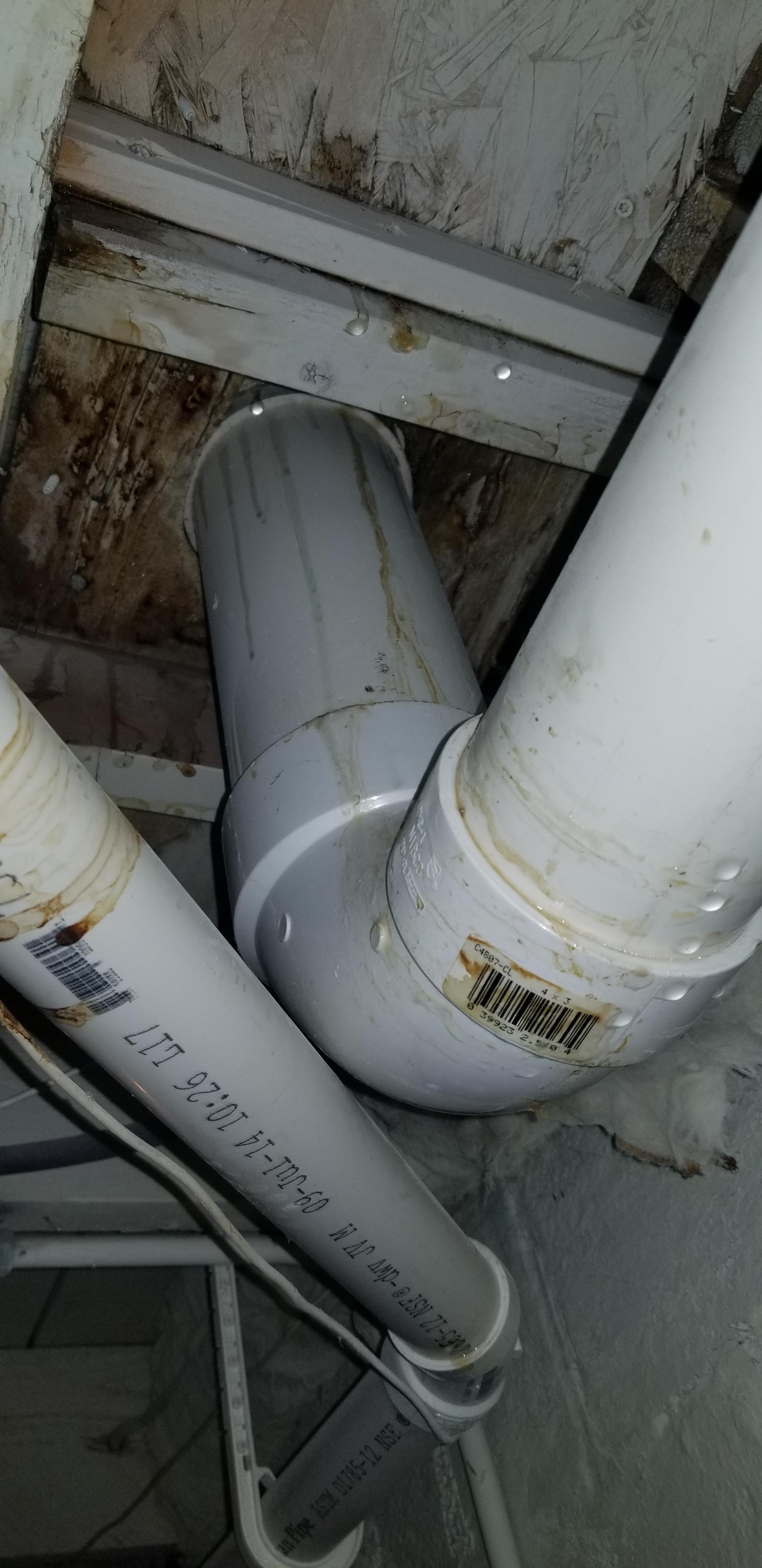 Tank to bowl gasket leak for unknown amount of time. r/Plumbing