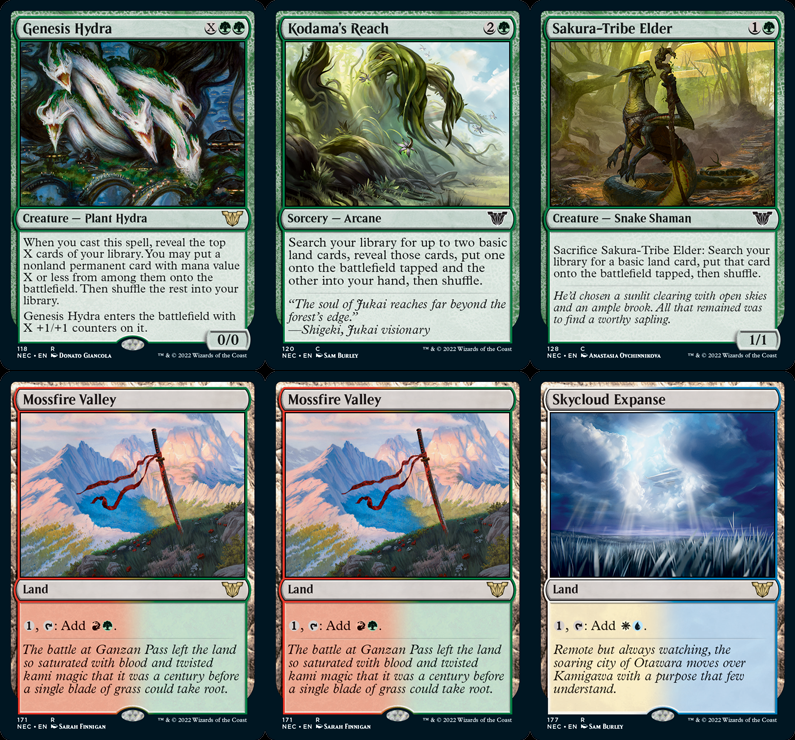 6 new arts from Kamigawa commander decks r/magicthecirclejerking