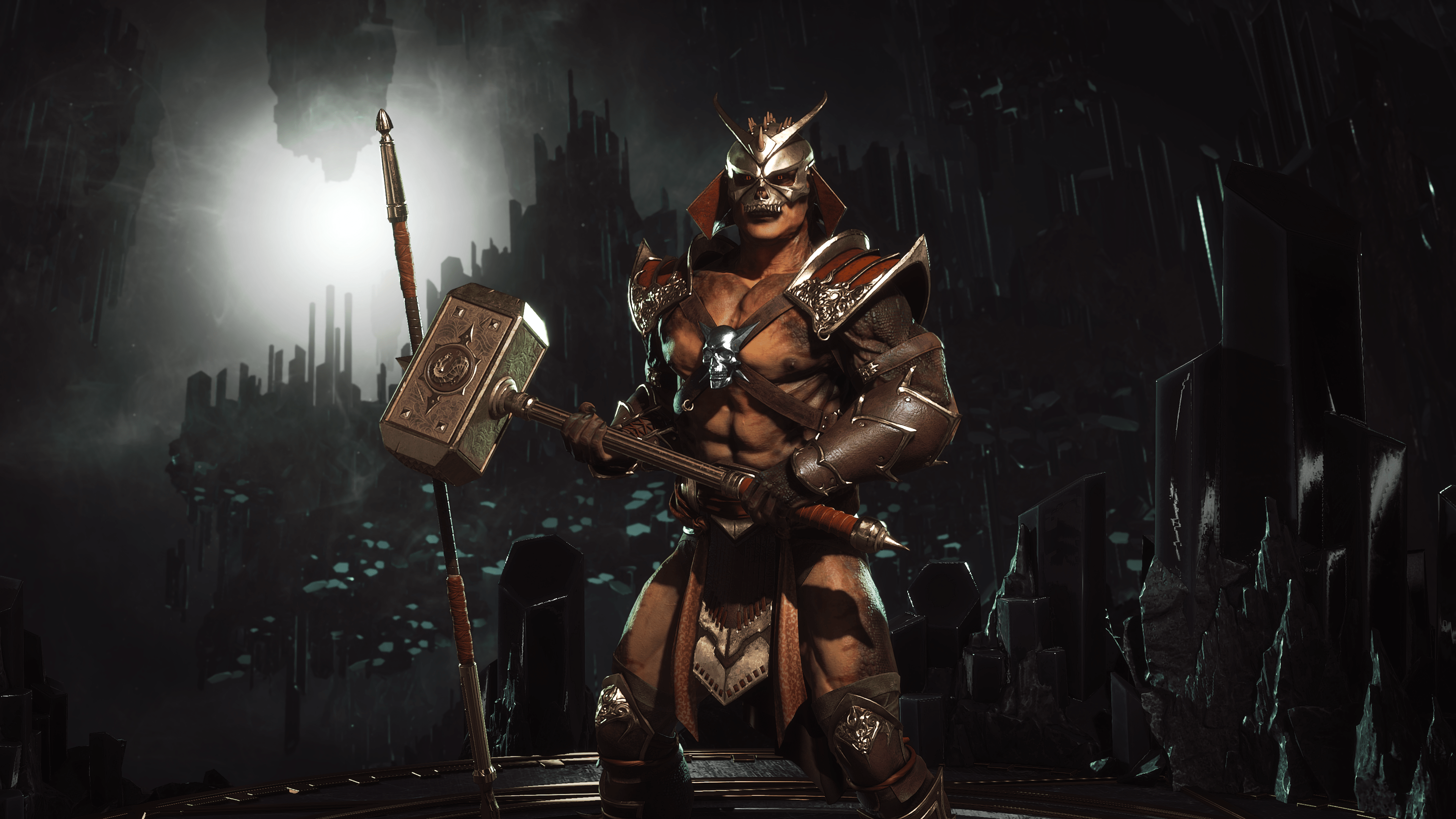 Was finally able to build classic Shao Kahn. The skin was the last