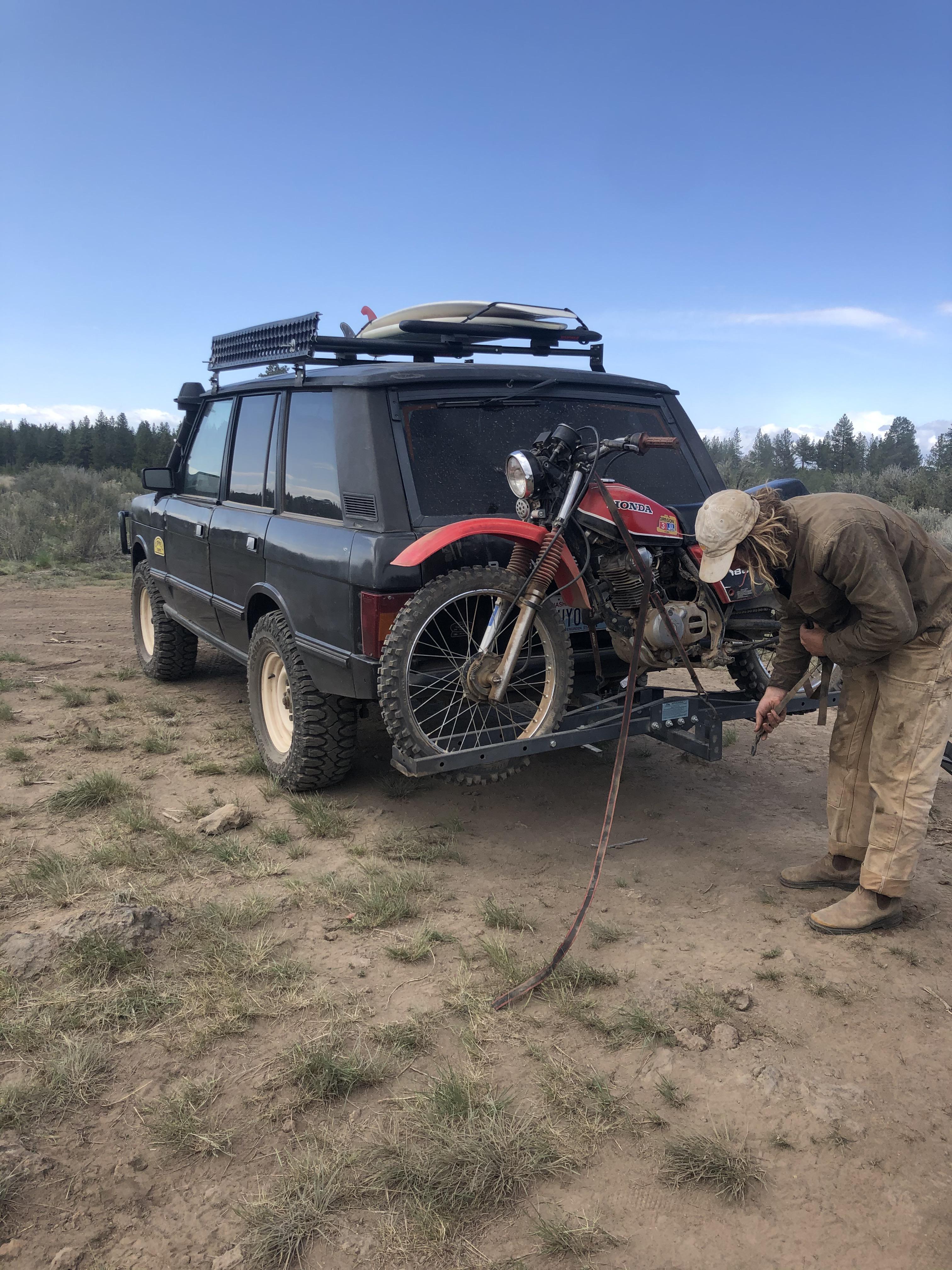 Central Oregon, my friends Range Rover classic r/overlanding