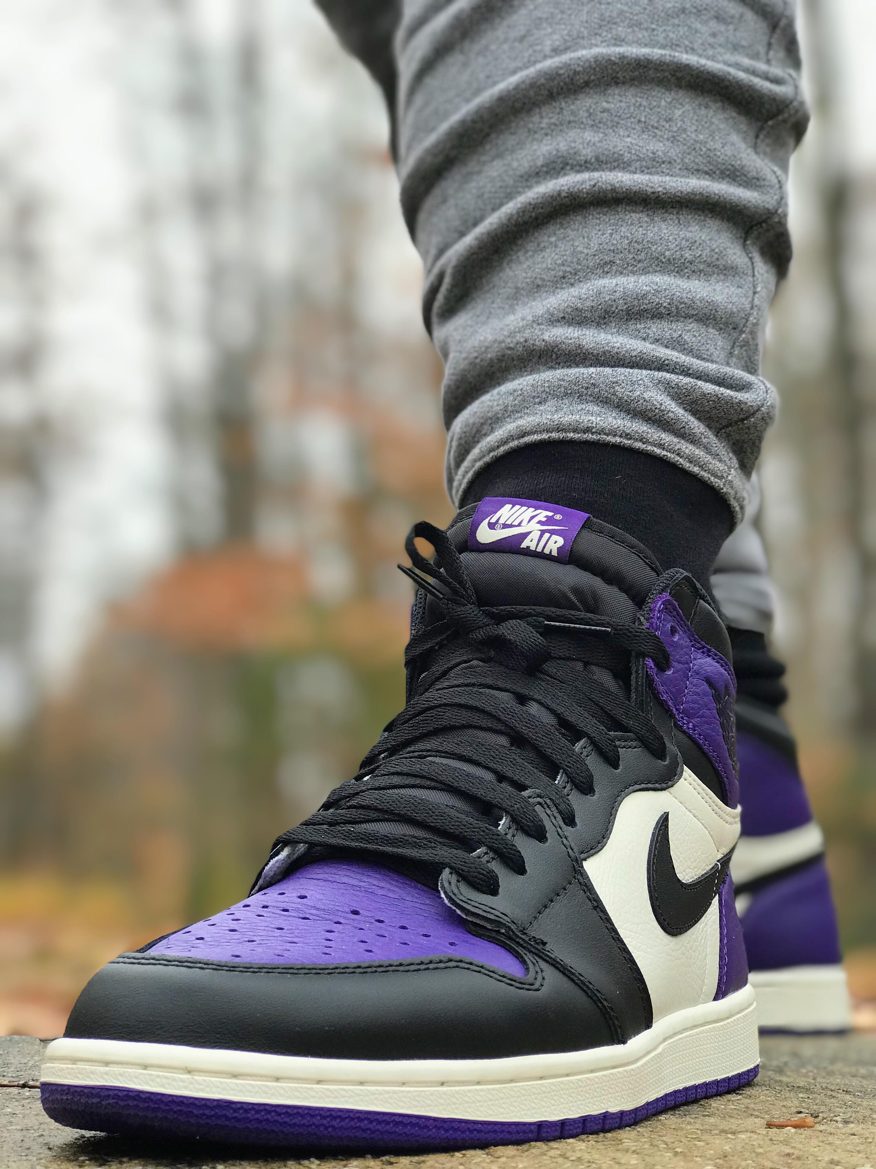 Nike Air Jordan 1 Court Purple r/Sneakers