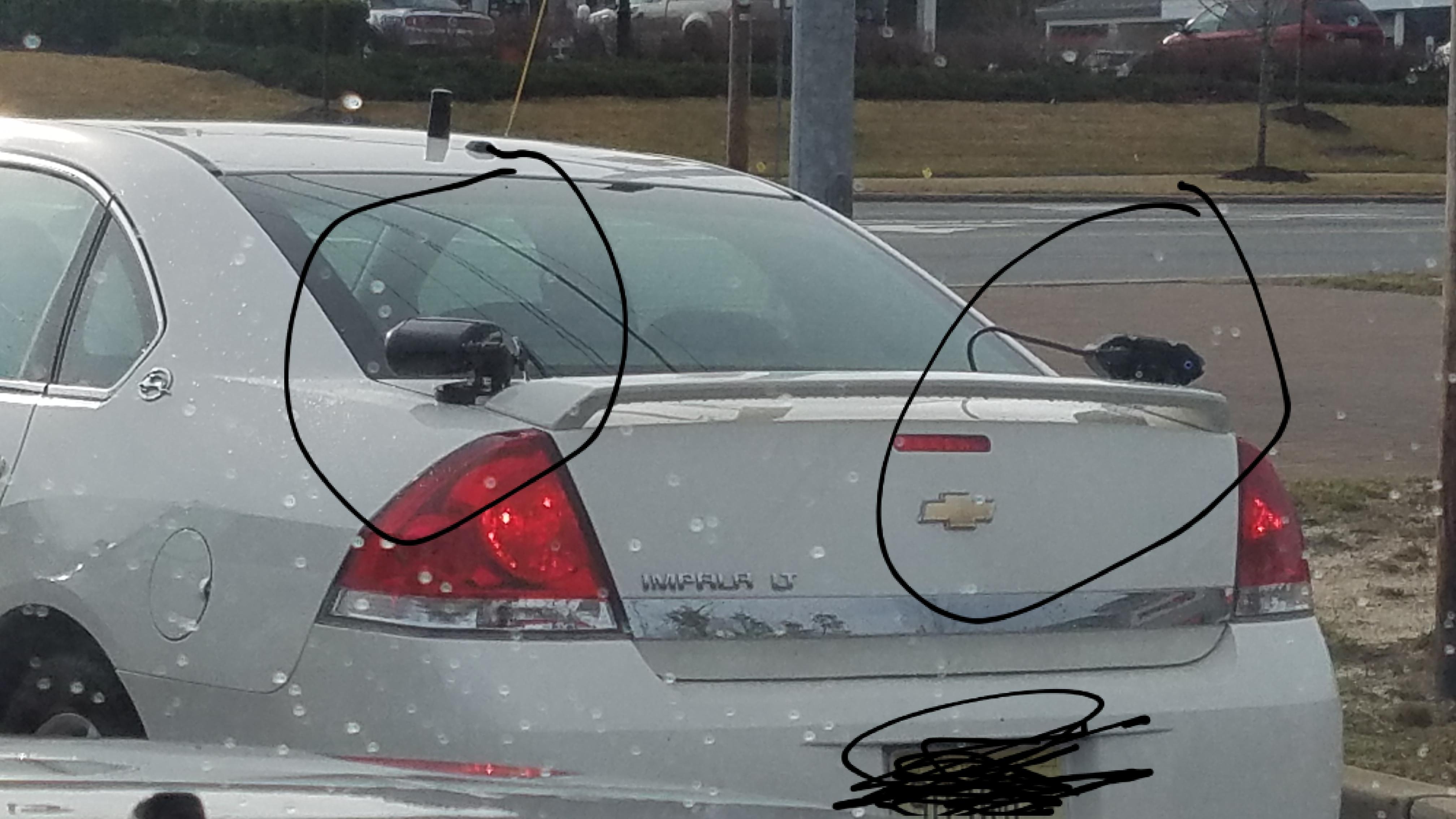 There is a used car dealer license plate on this car. What are these