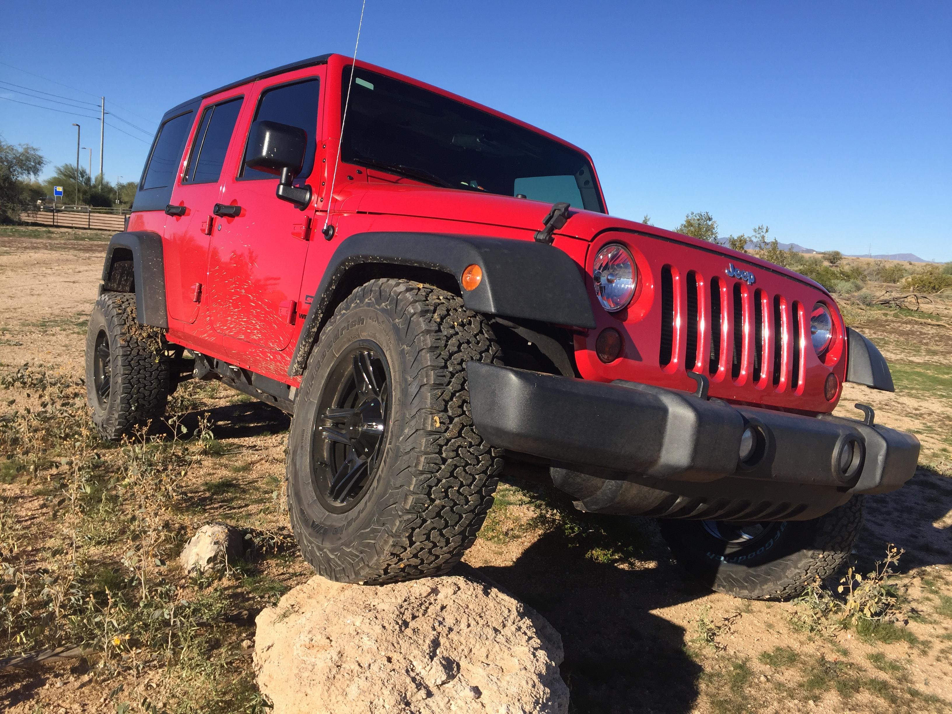 Bought a Mom Jeep four months ago with 27 inch tires, new 33's and I've
