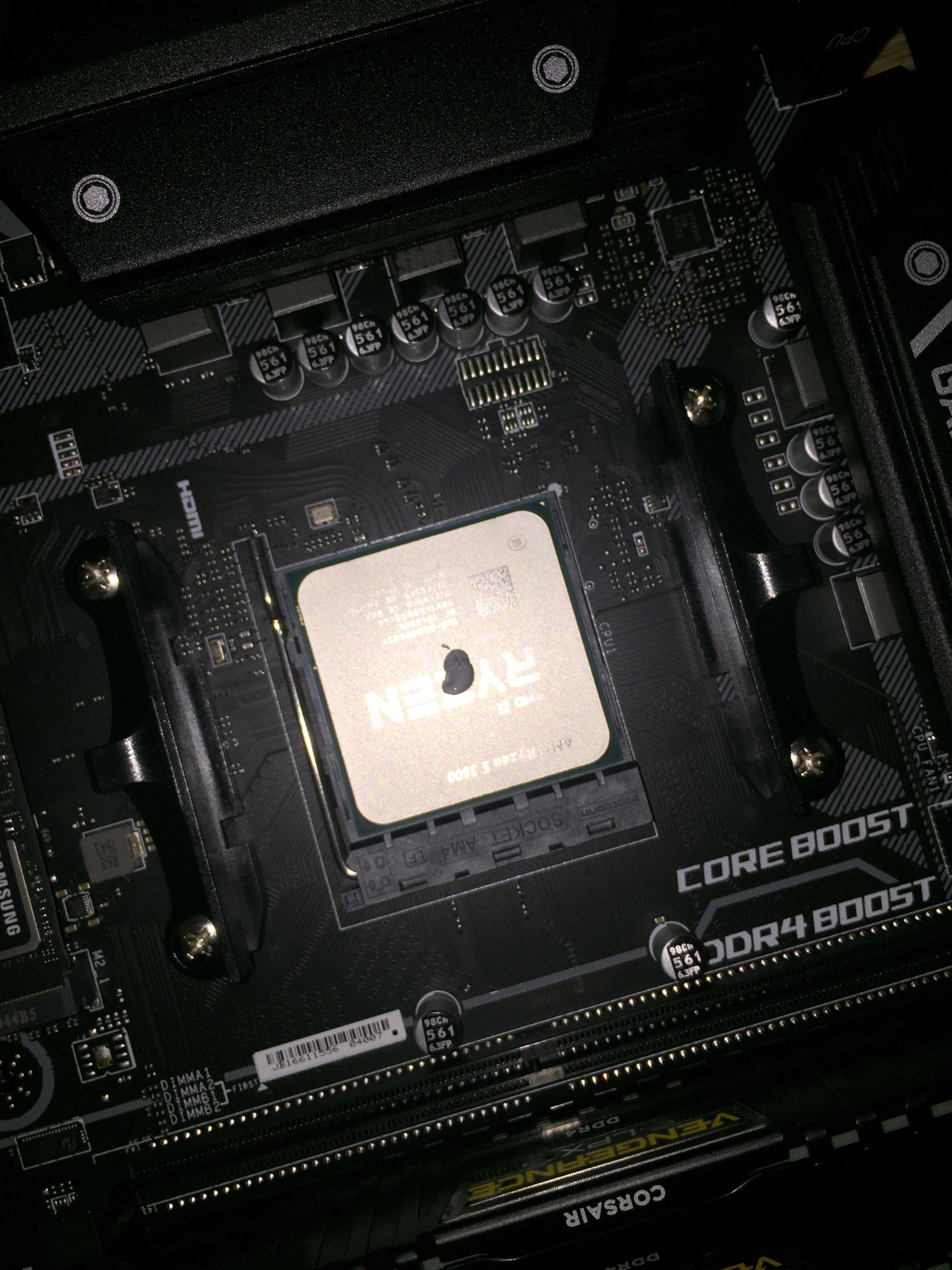 Is this enough thermal paste? or should i add a bit more? (i am using