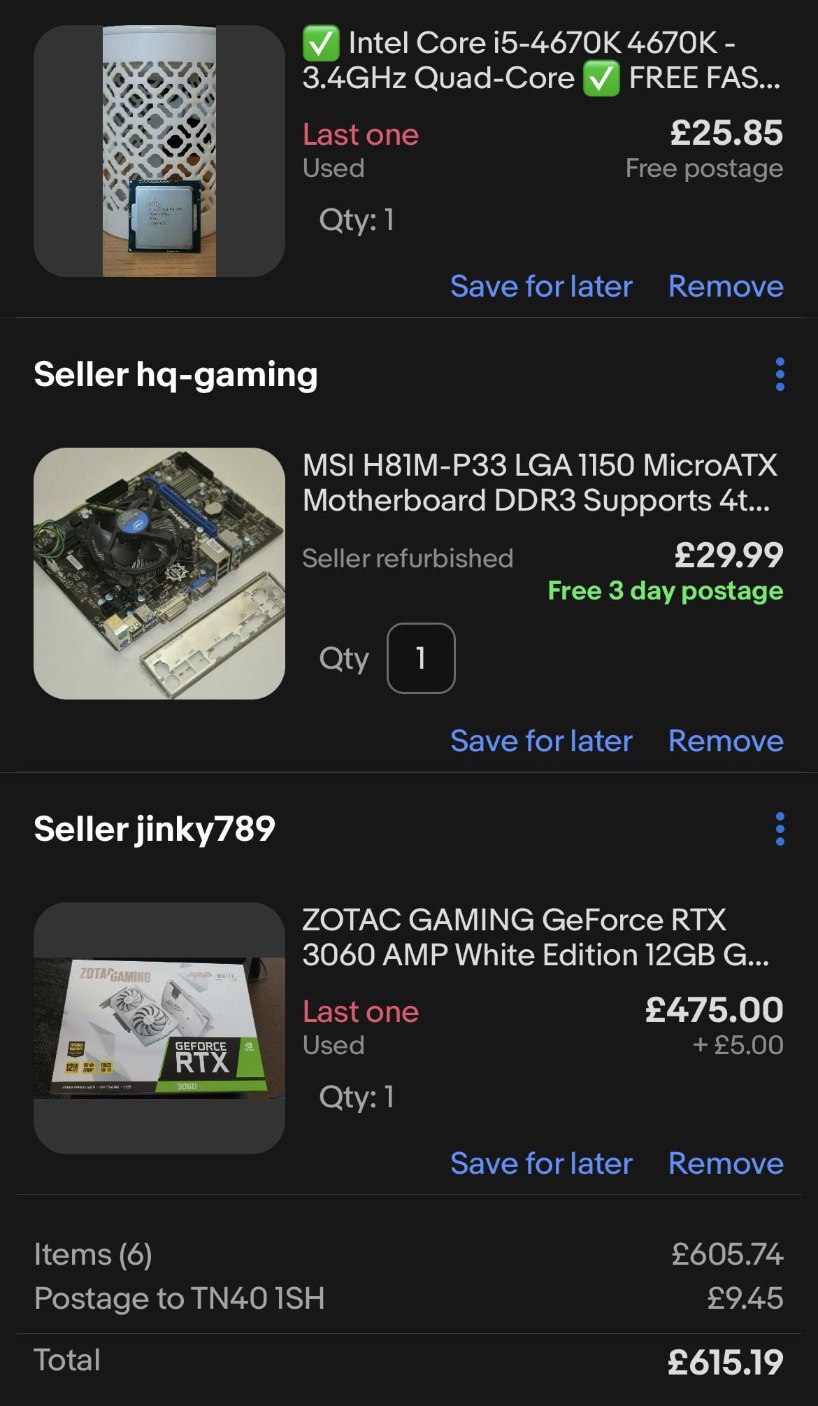 Cheapest way to get an rtx 3060 r/PcBuild