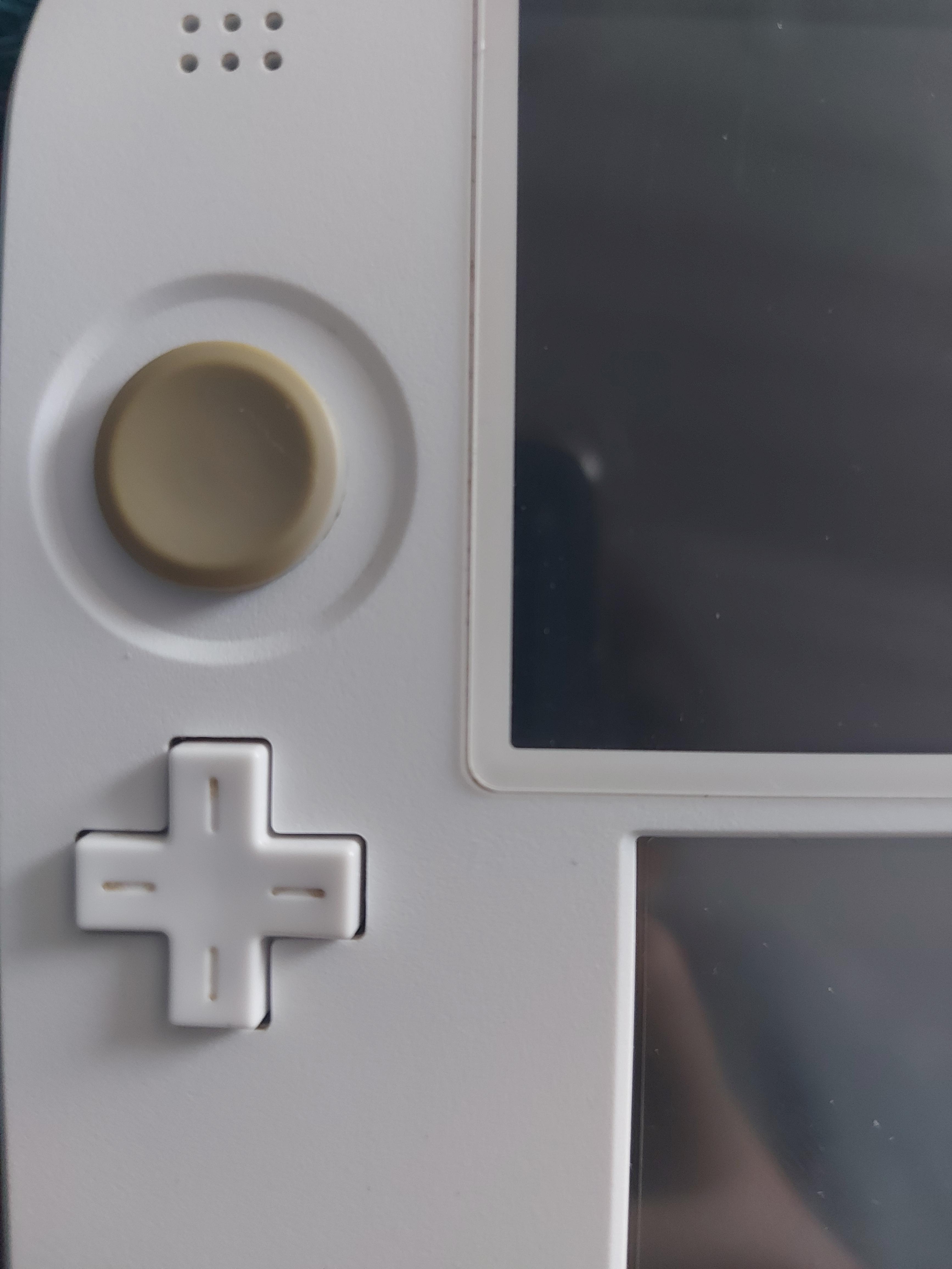 My analog stick is starting to yellow and I want to protect it but I