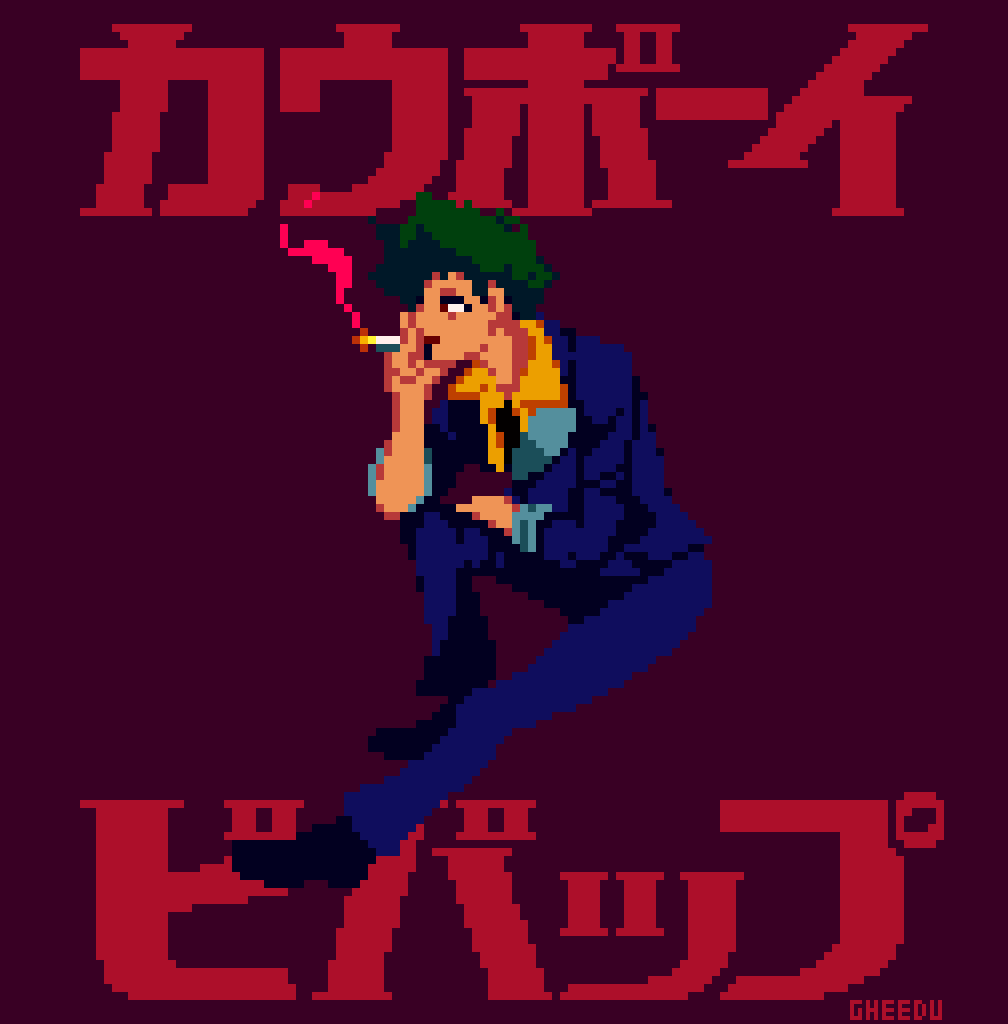 See you space cowboy... r/PixelArt