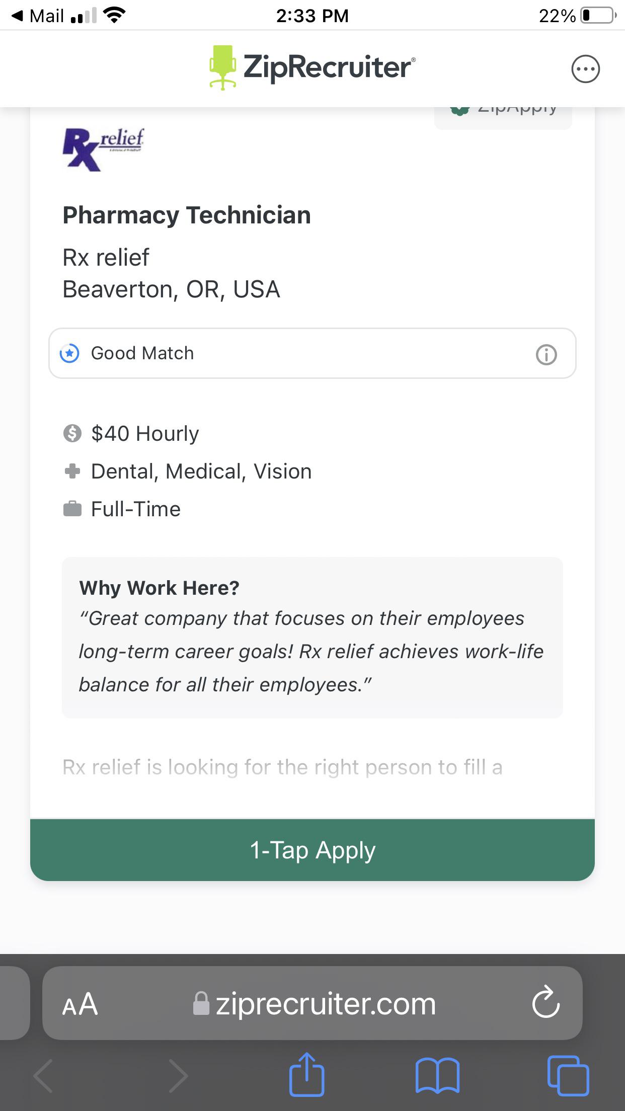 Tech pay ? pharmacy