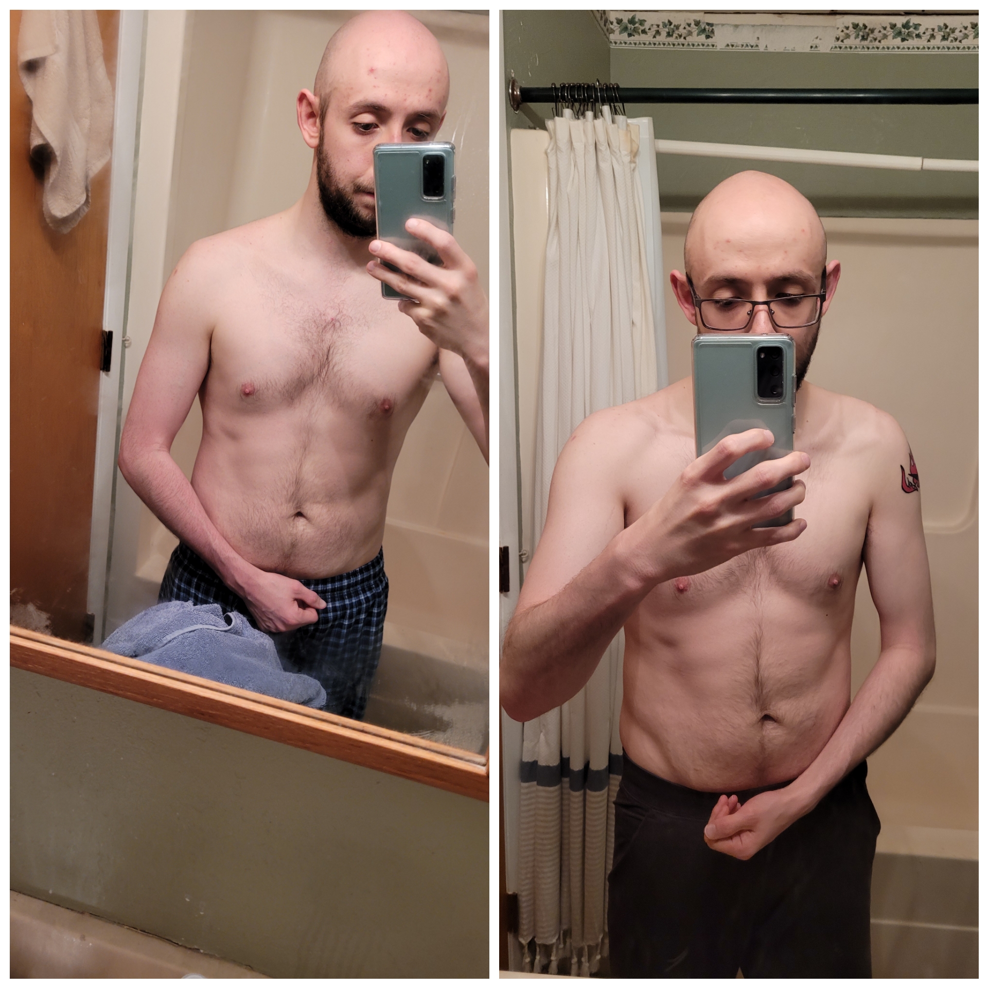 M/28/5'6" [154 lbs > 150 lbs = 4 lbs] Not a drastic change, only a