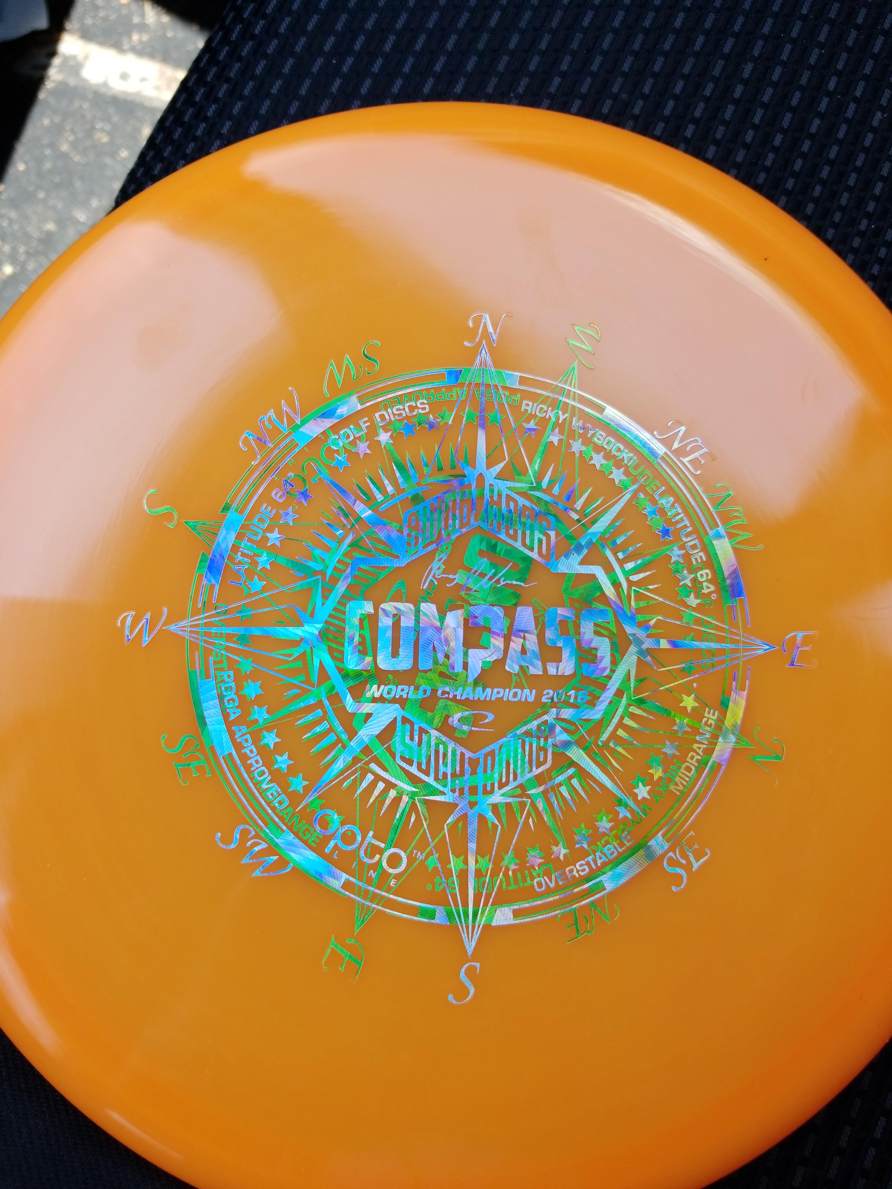 Misprint Compass from Dynamic Discs Carrollton discgolf