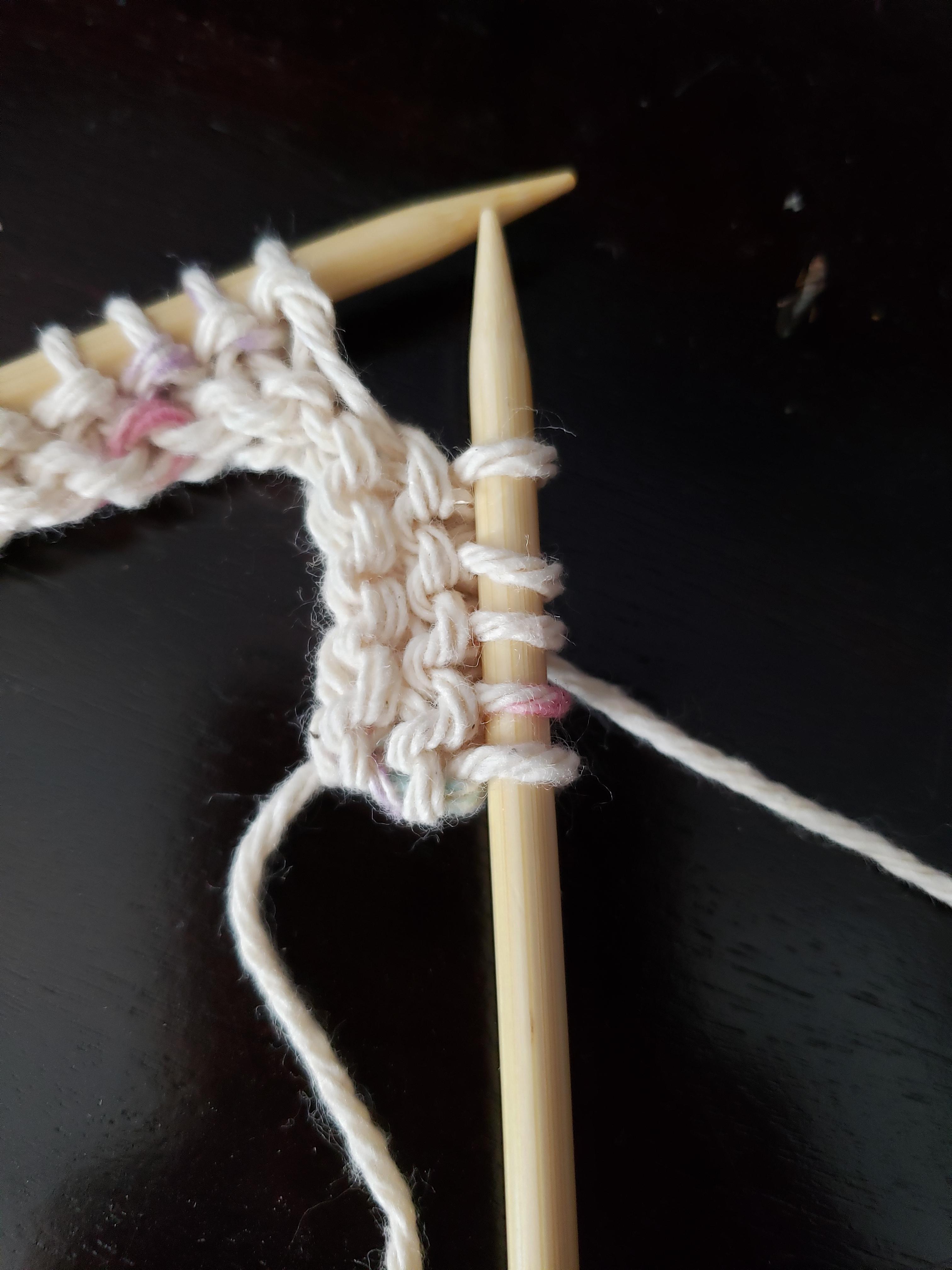 Just started knitting, as you know, but is Peaches and Creme yarn is