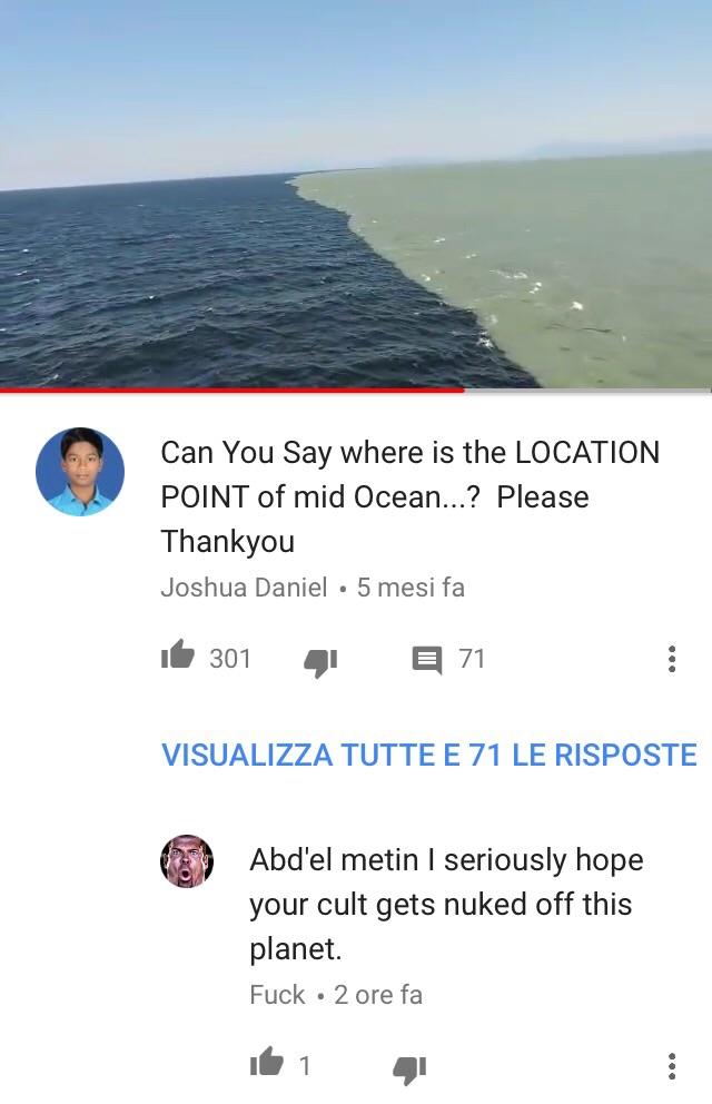 Under a video about the Atlantic and Pacific Ocean meeting