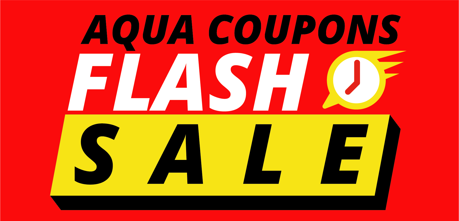 The 11.11 Flash sale in Aqua Coupon. Make your wishlist and shop