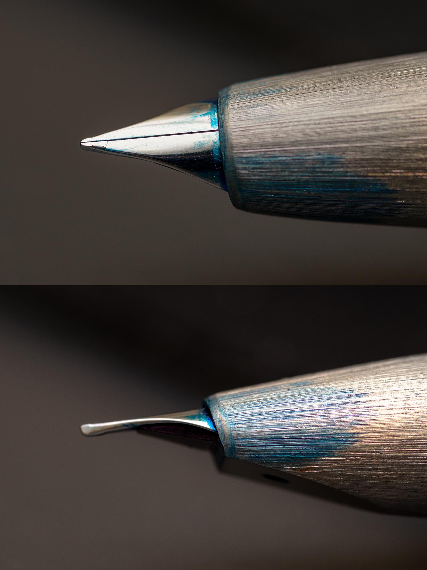 Does anyone know how to stop this ink creep on a Lamy 2000? r/fountainpens