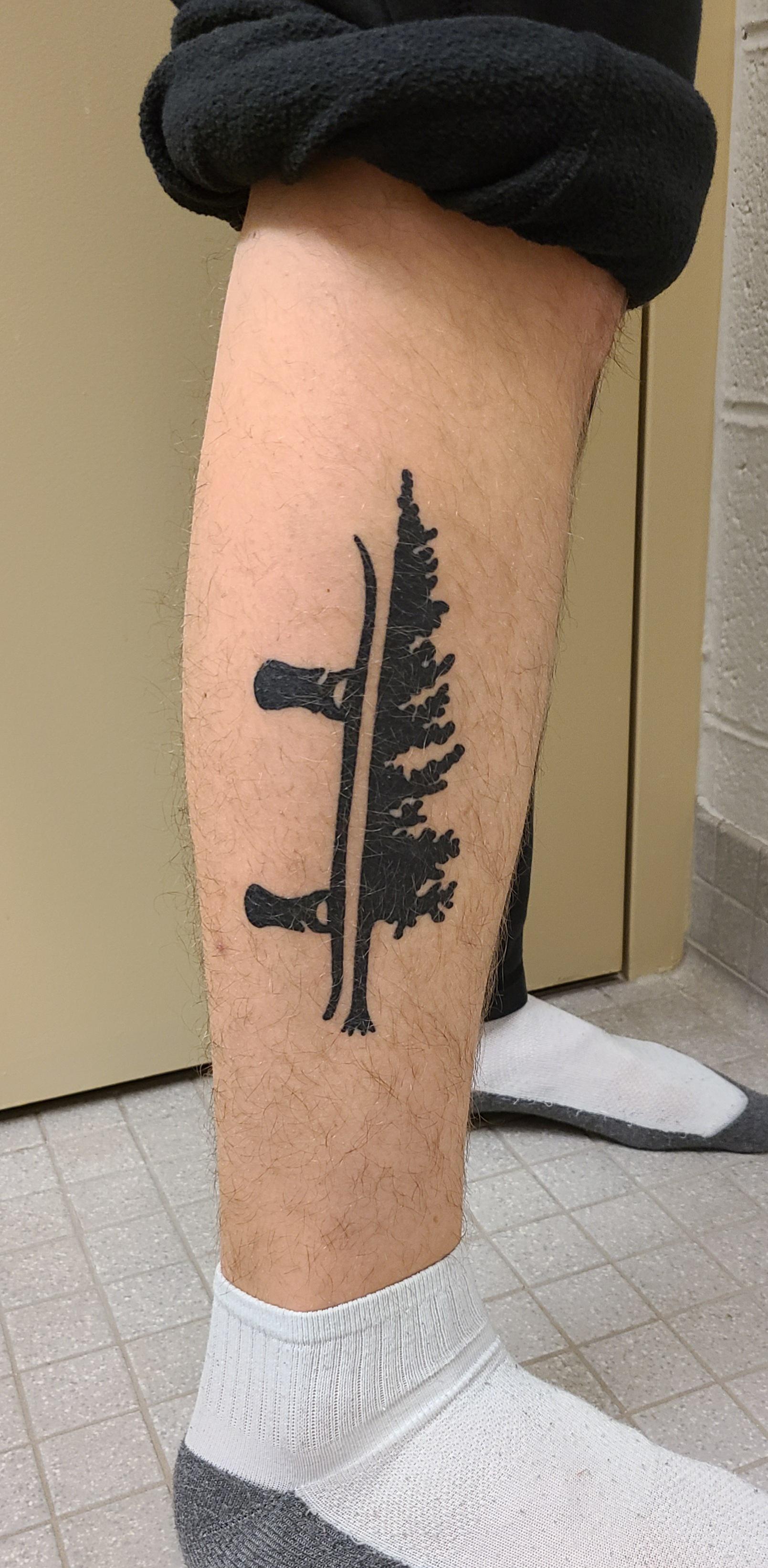 Burton Snowboarding Tattoos