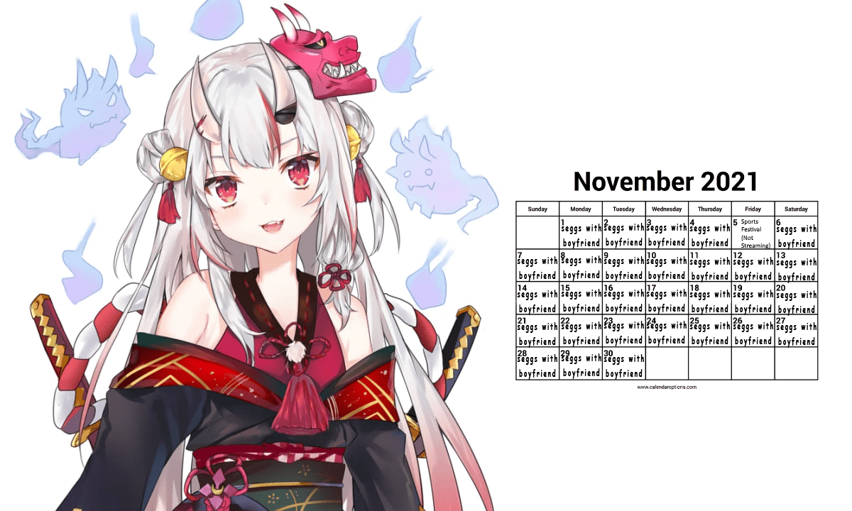 Ayame's busy schedule for this coming month r/okbuddyhololive