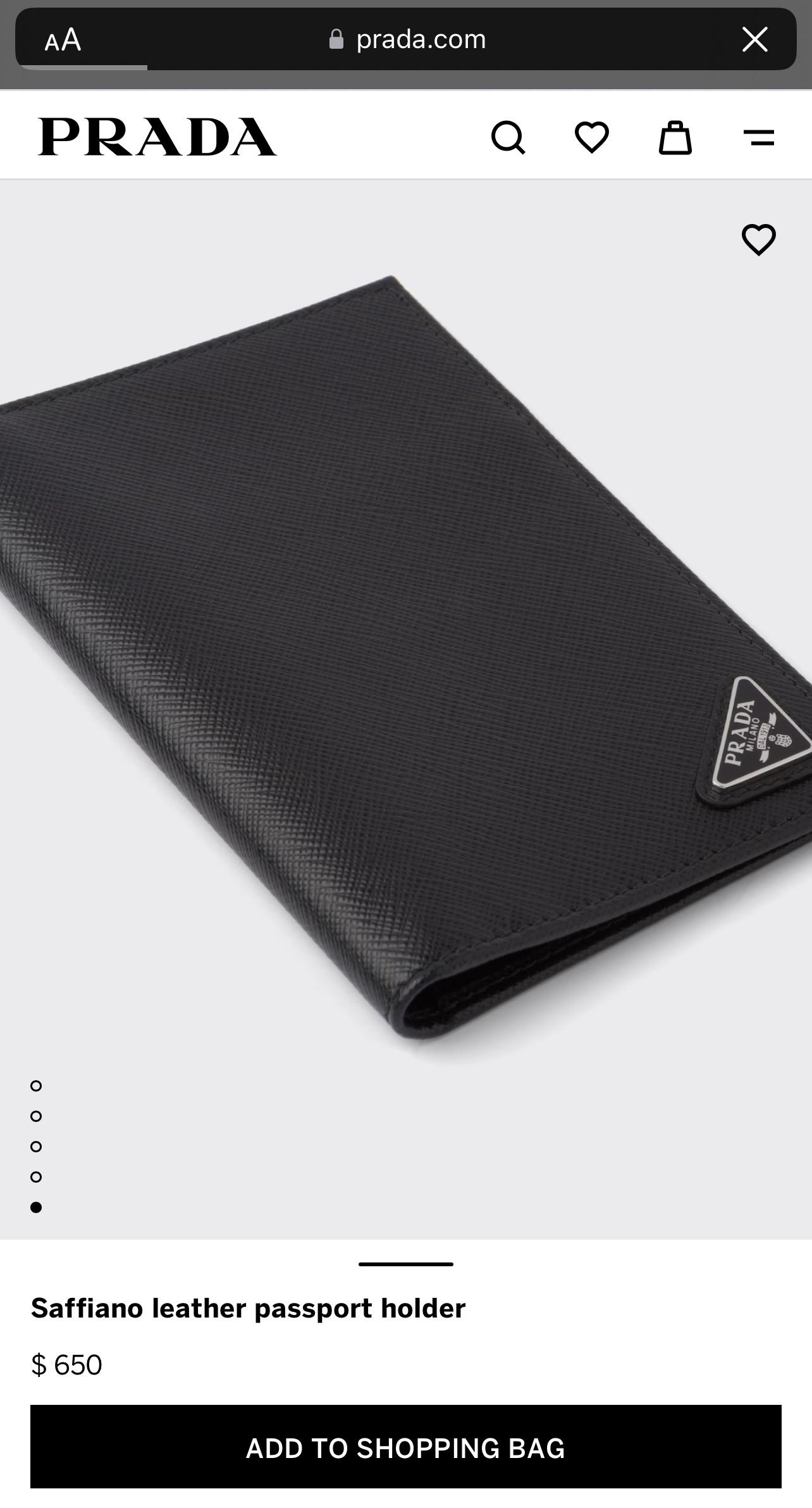 Prada Passport Cover r/DesignerReps