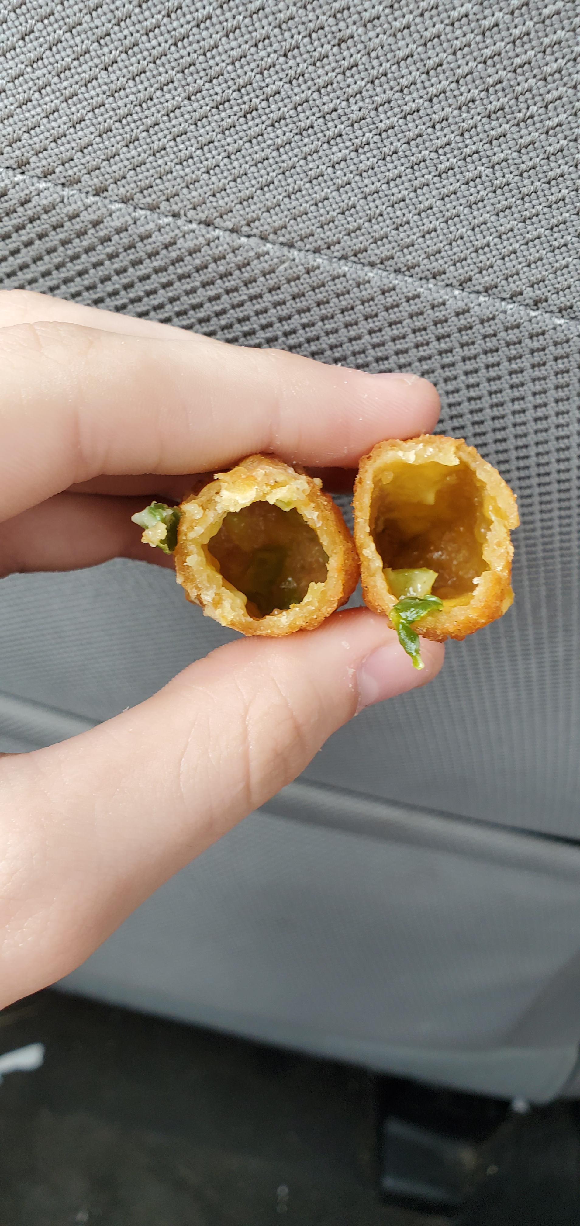 My jalapeno cheddar poppers at burger king r/mildlyinfuriating