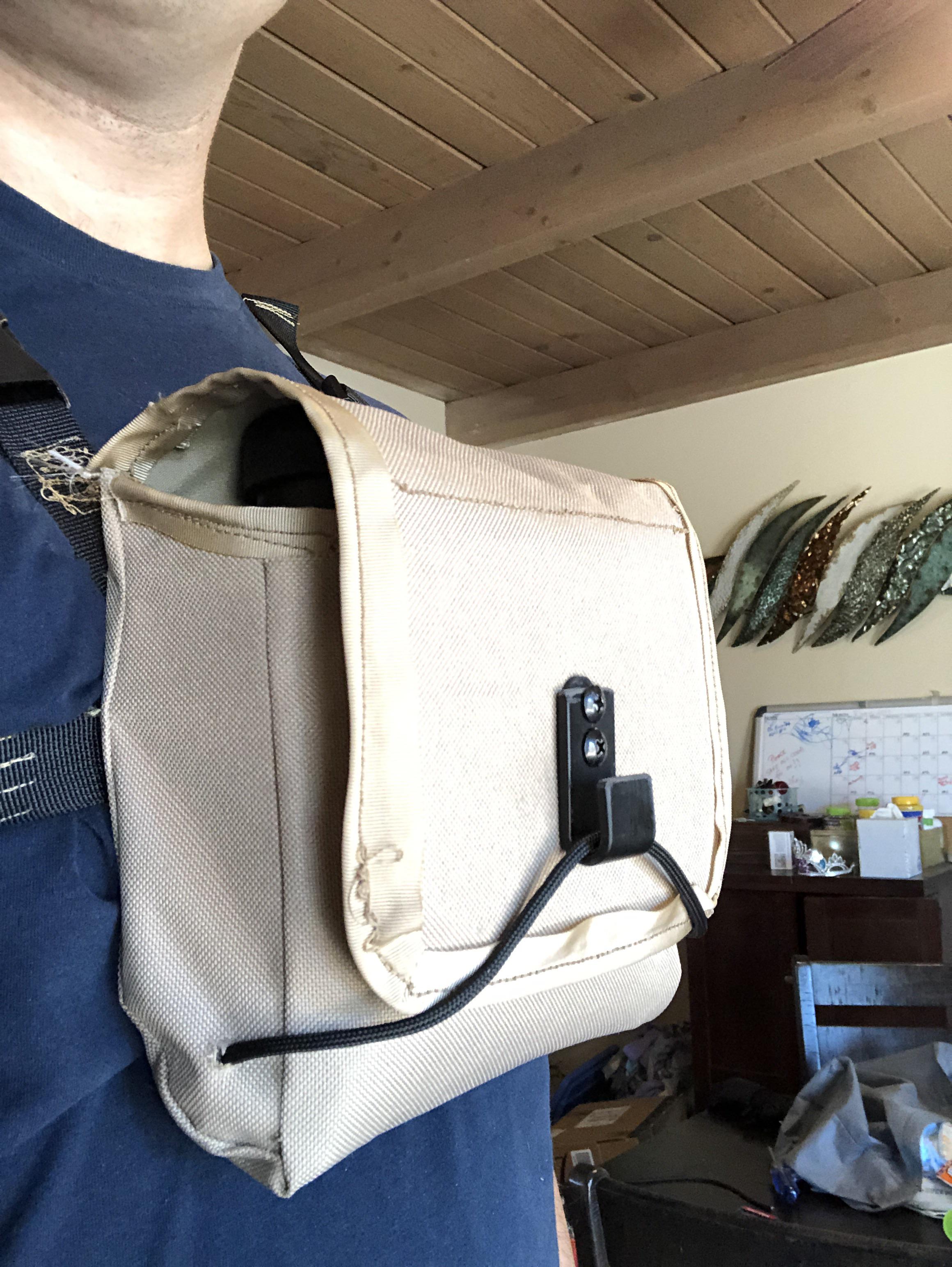 Made a binocular harness! r/myog