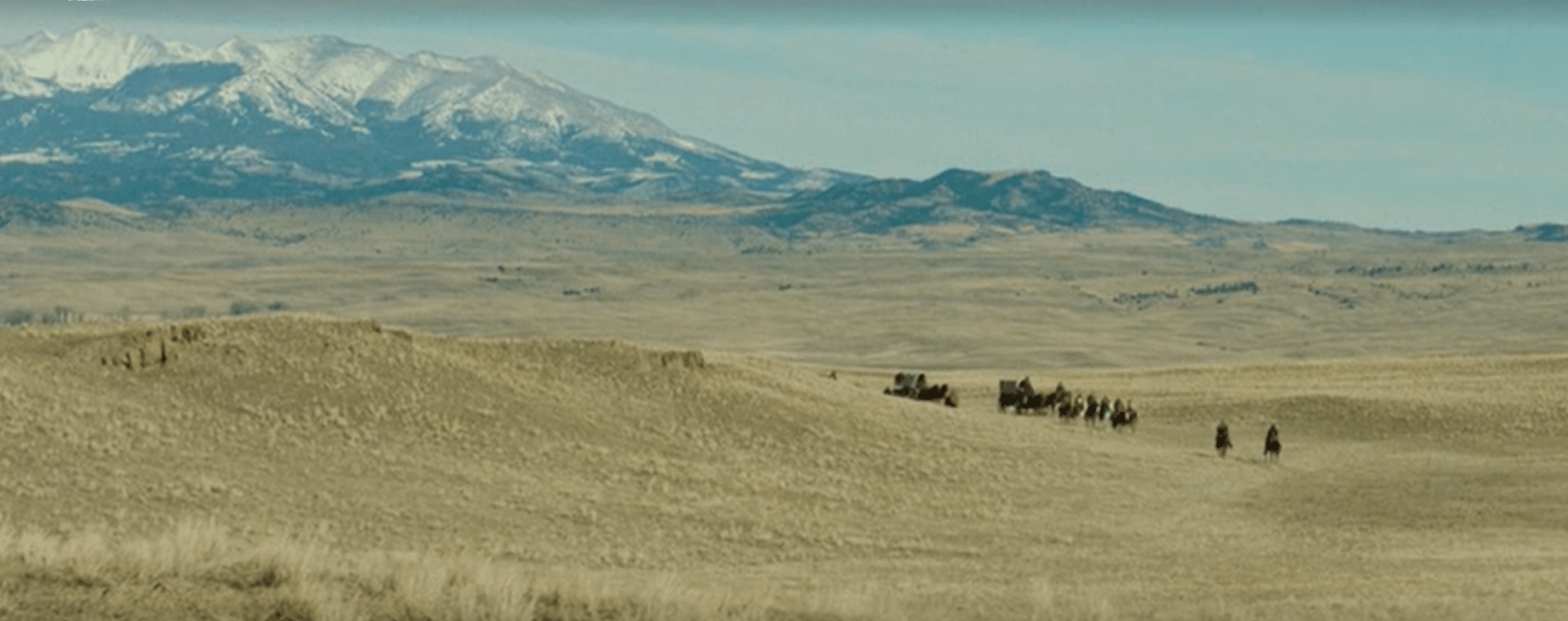 Where are they now? Mountains to their rear left... Two weeks from Fort