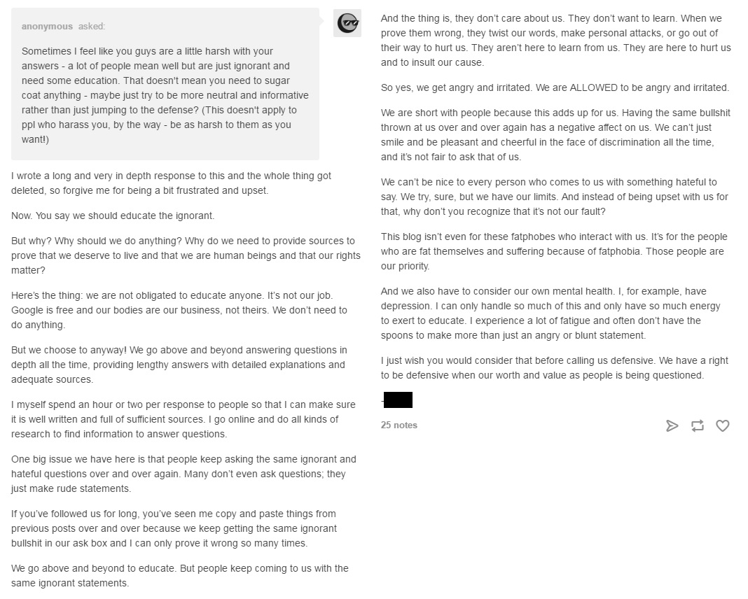 IT'S NOT MY JOB TO EDUCATE YOU!! fatlogic