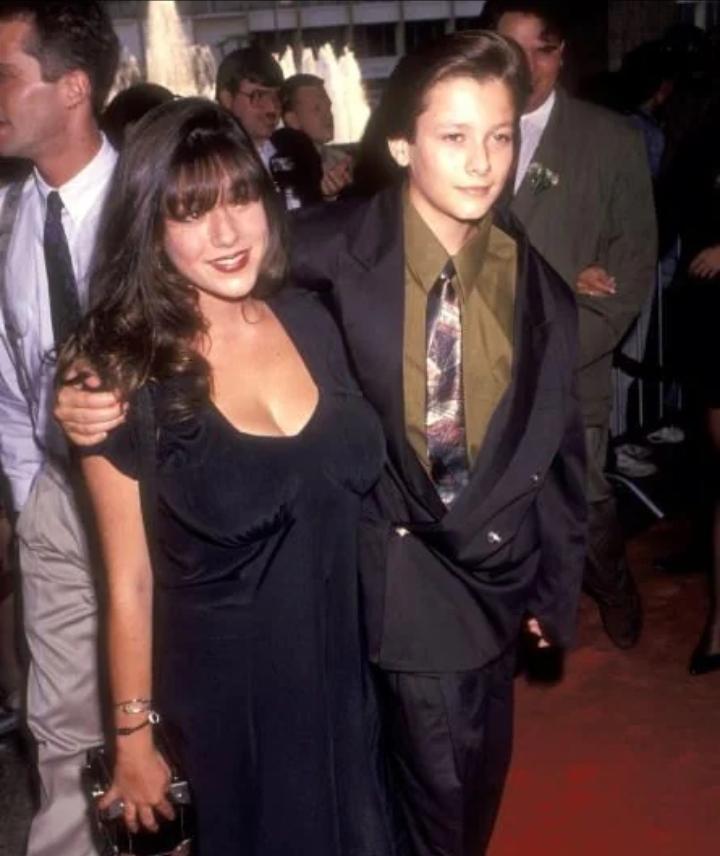 Soleil MoonFrye and Edward Furlong, early 1990s r/90s