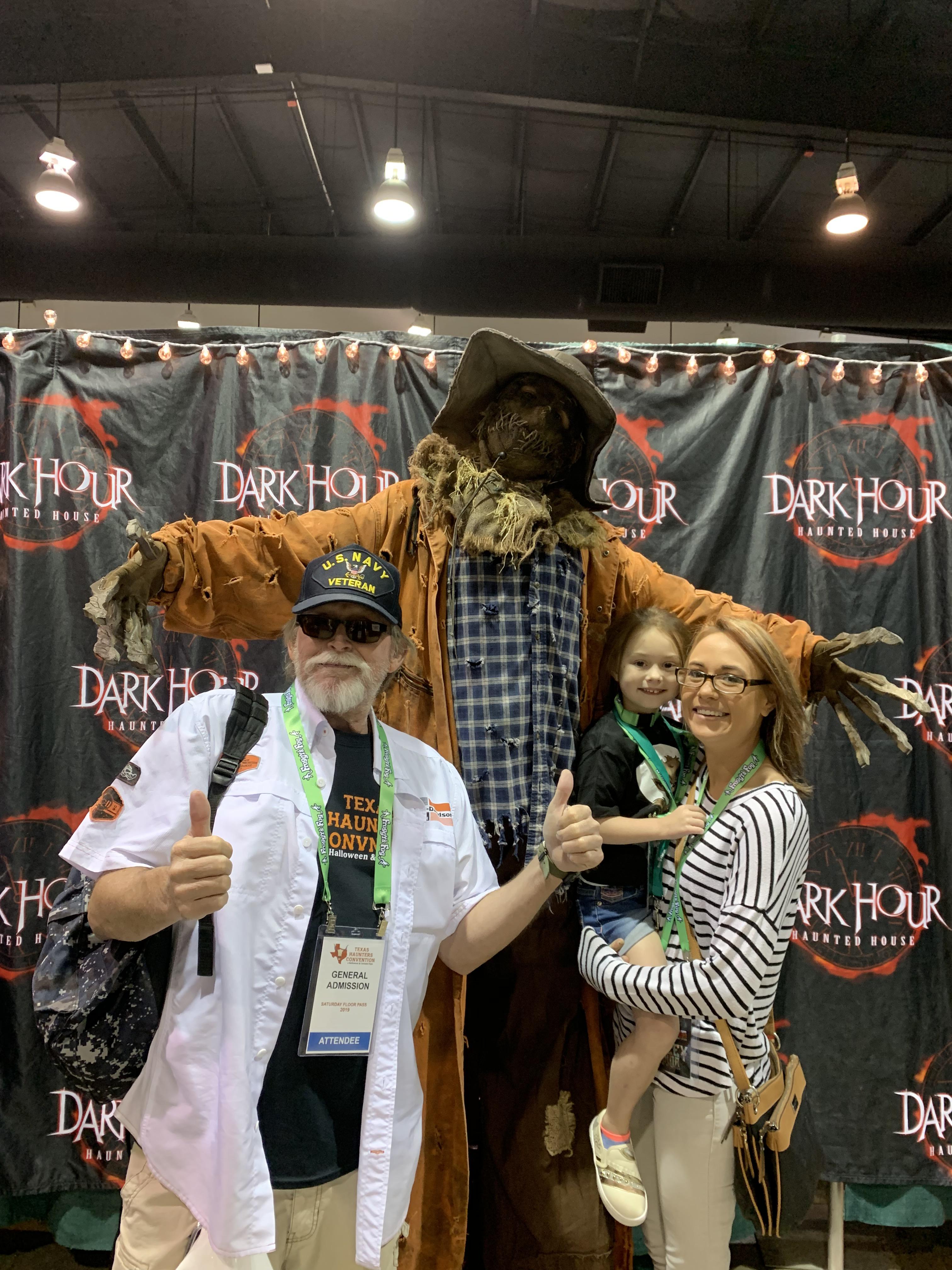 Absolutely loved the Texas Haunter’s Convention today, my daughter had