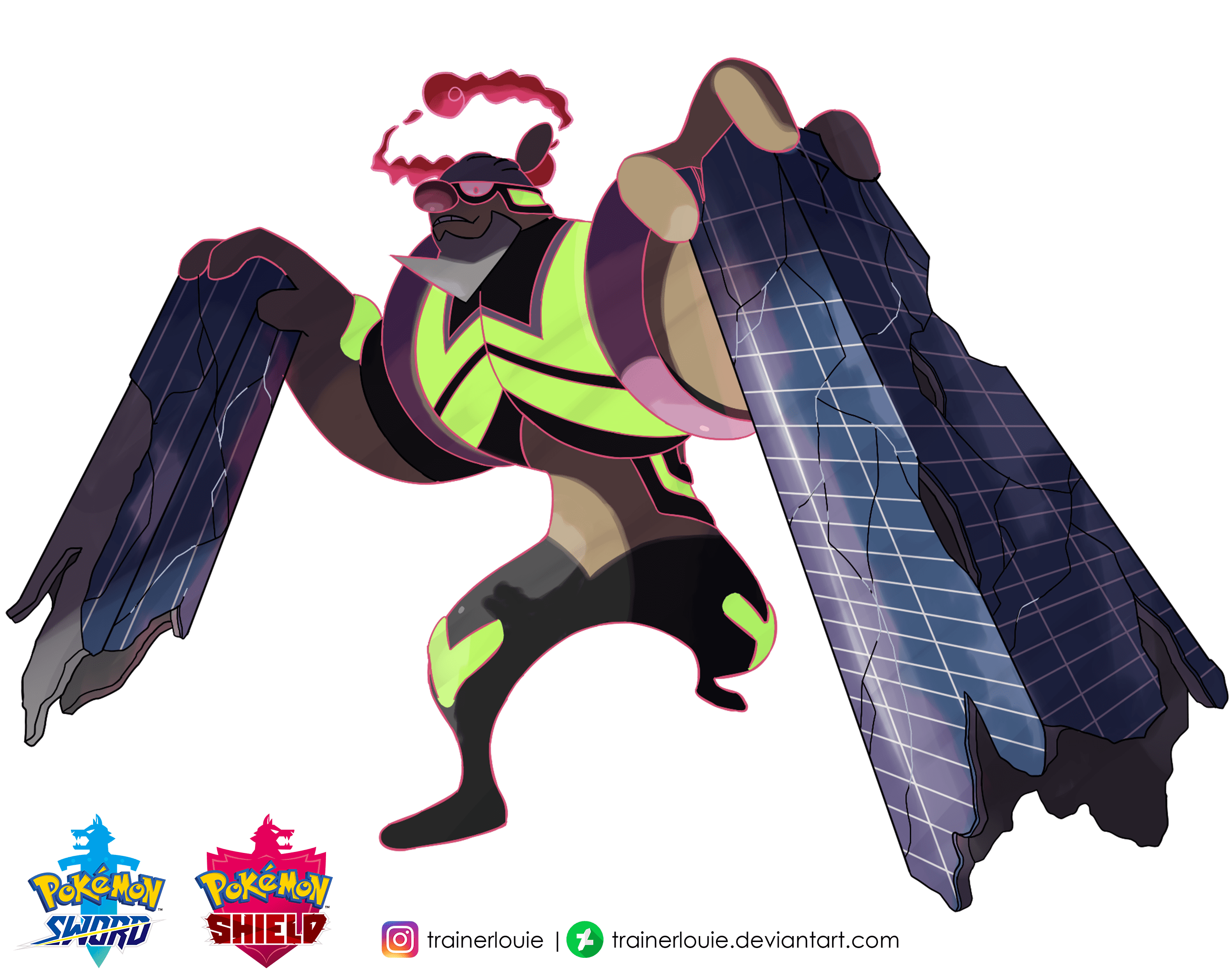 My Gigantamax Conkeldurr Fan art r/PokemonSwordAndShield