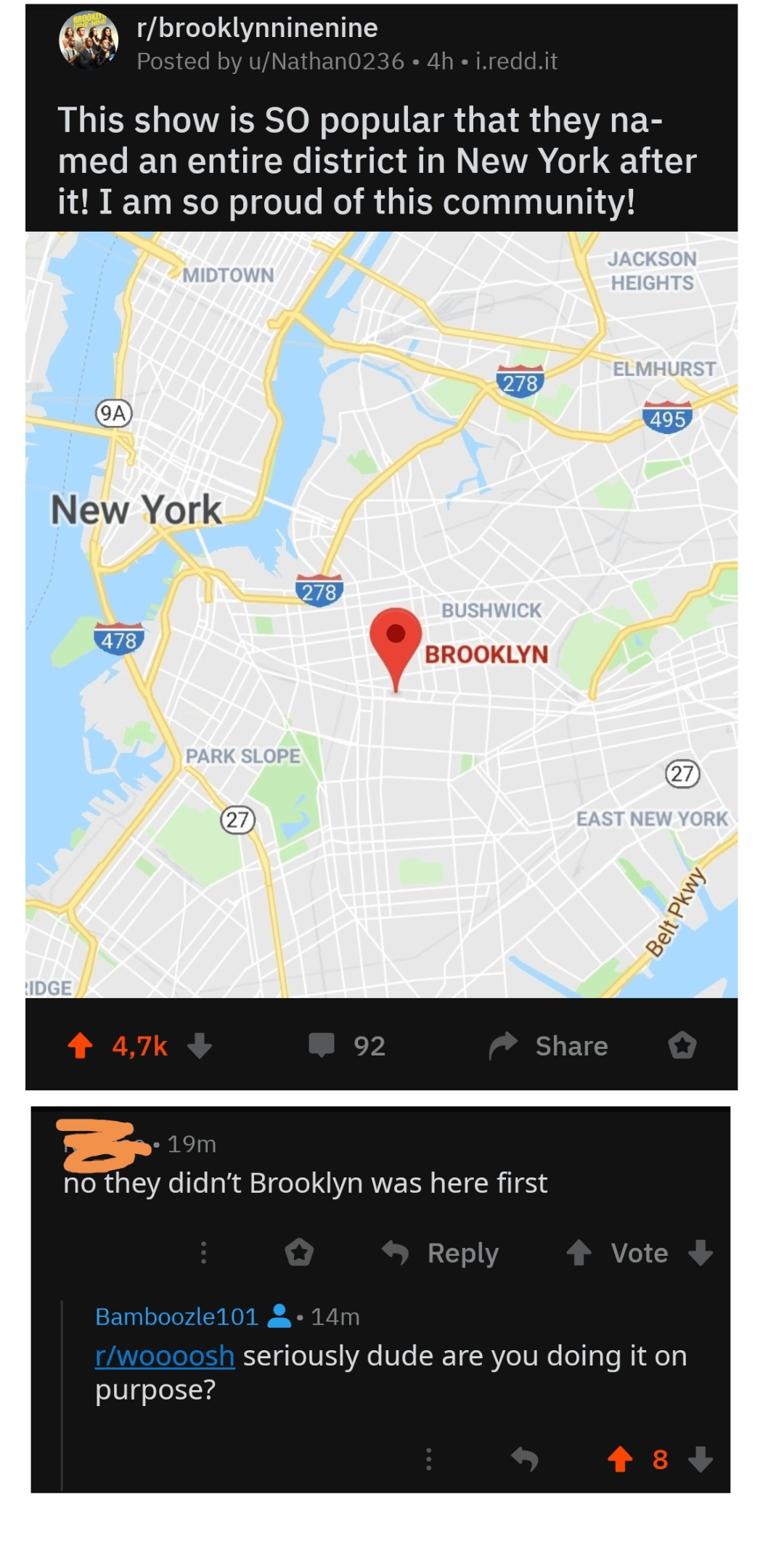 On a brooklyn 99 reddit post r/woooosh