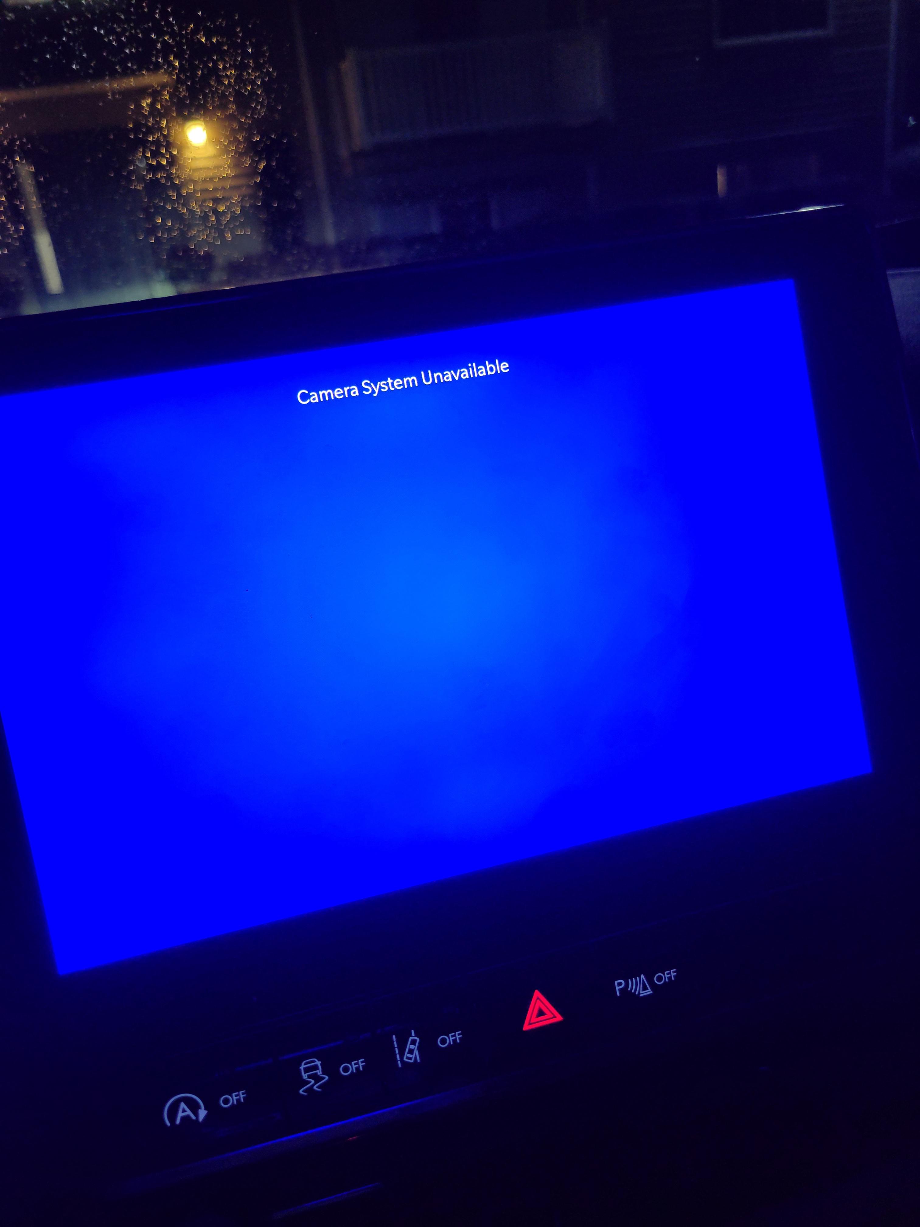 This showed up on my 2022 Compass rearview camera. Any advice? r