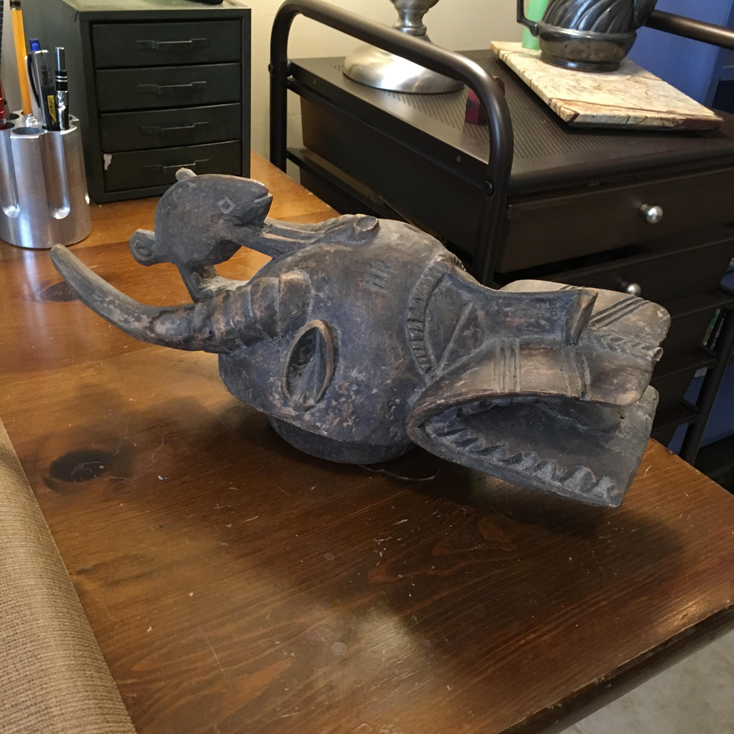 What is this weird statue I just bought at a local auction? r/Whatisthis