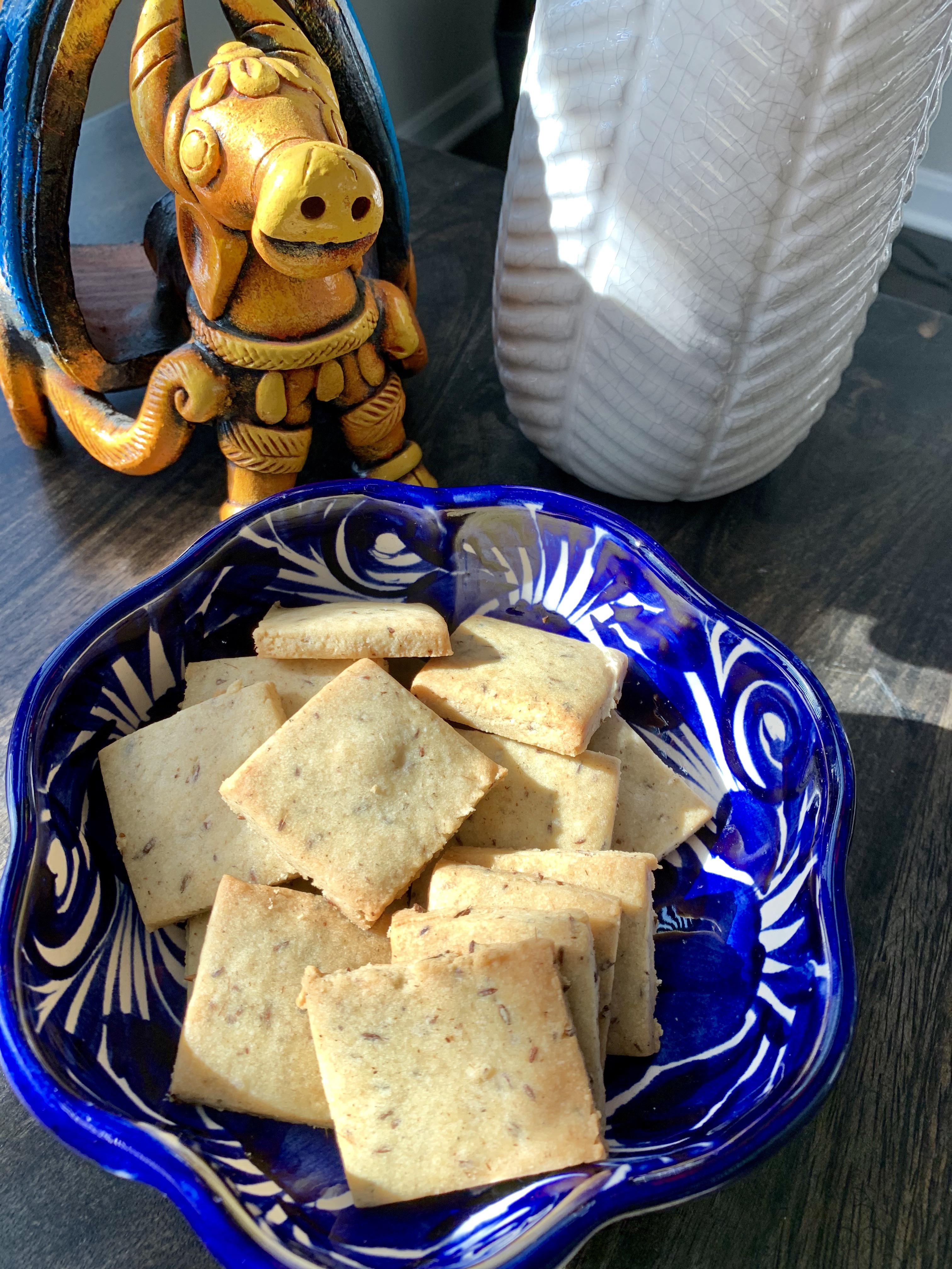 Week 33 Childhood Cumin shortbread cookies aka jeera biscuit r