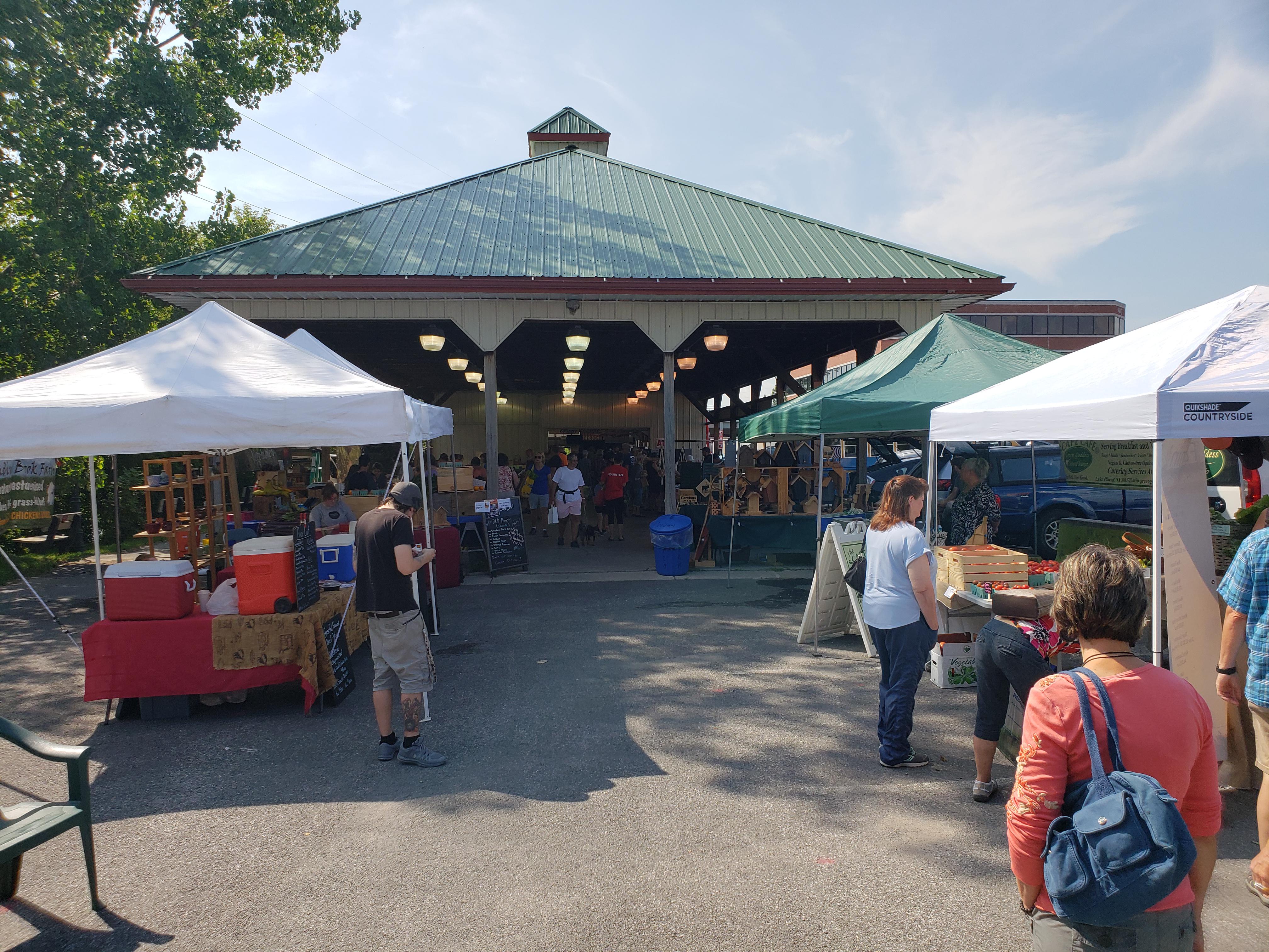 Saturday morning at the Farmers Market r/plattsburgh