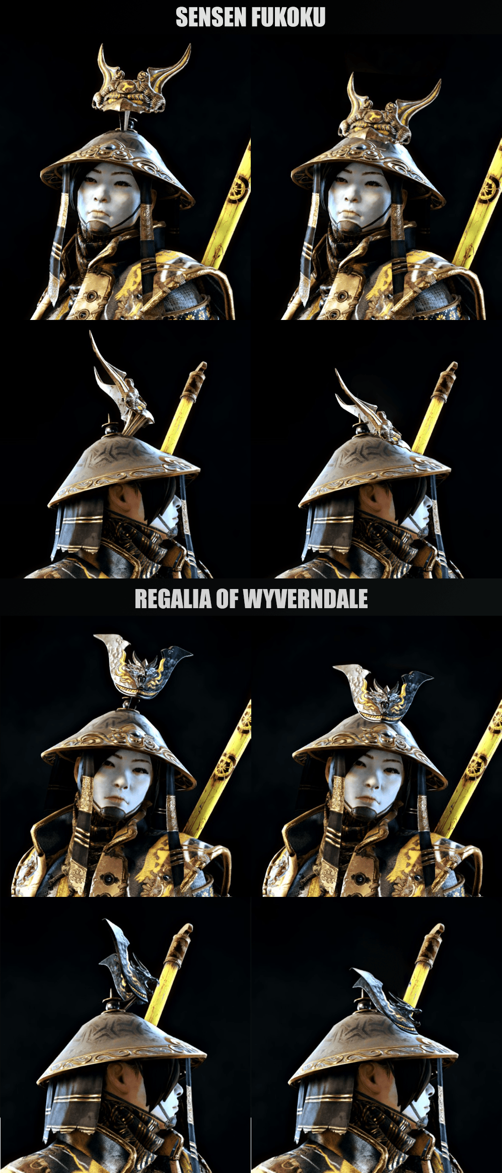 Some really cool ornaments are put onto these oversized stands that