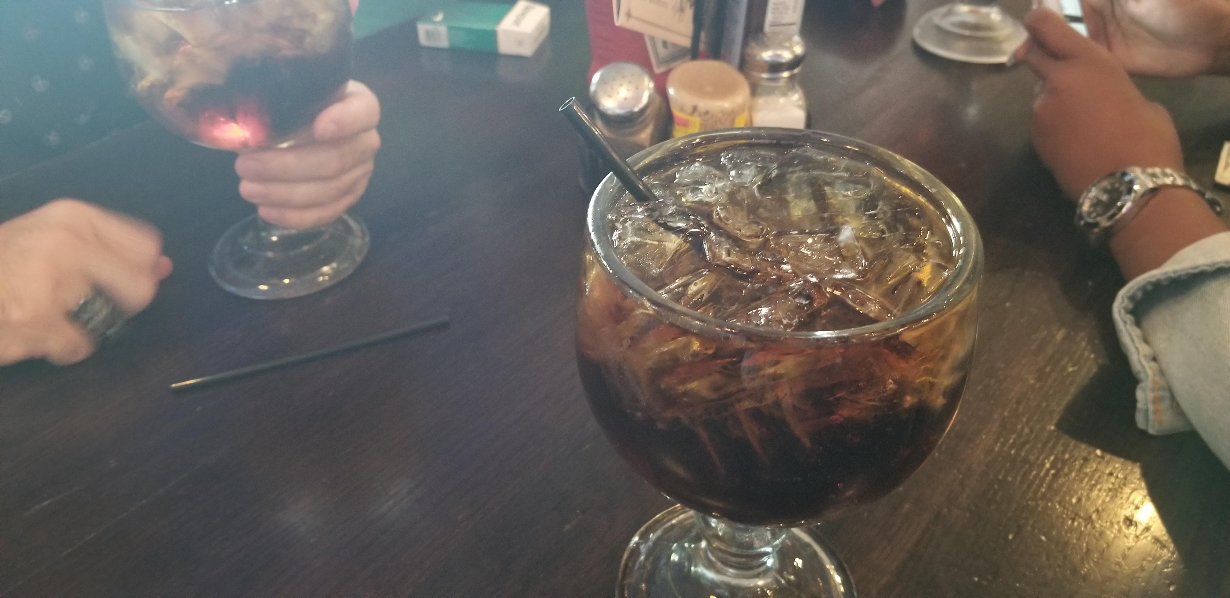 "Want to double that for 1 more?" Hell yeah I do. Jameson & Diet Coke