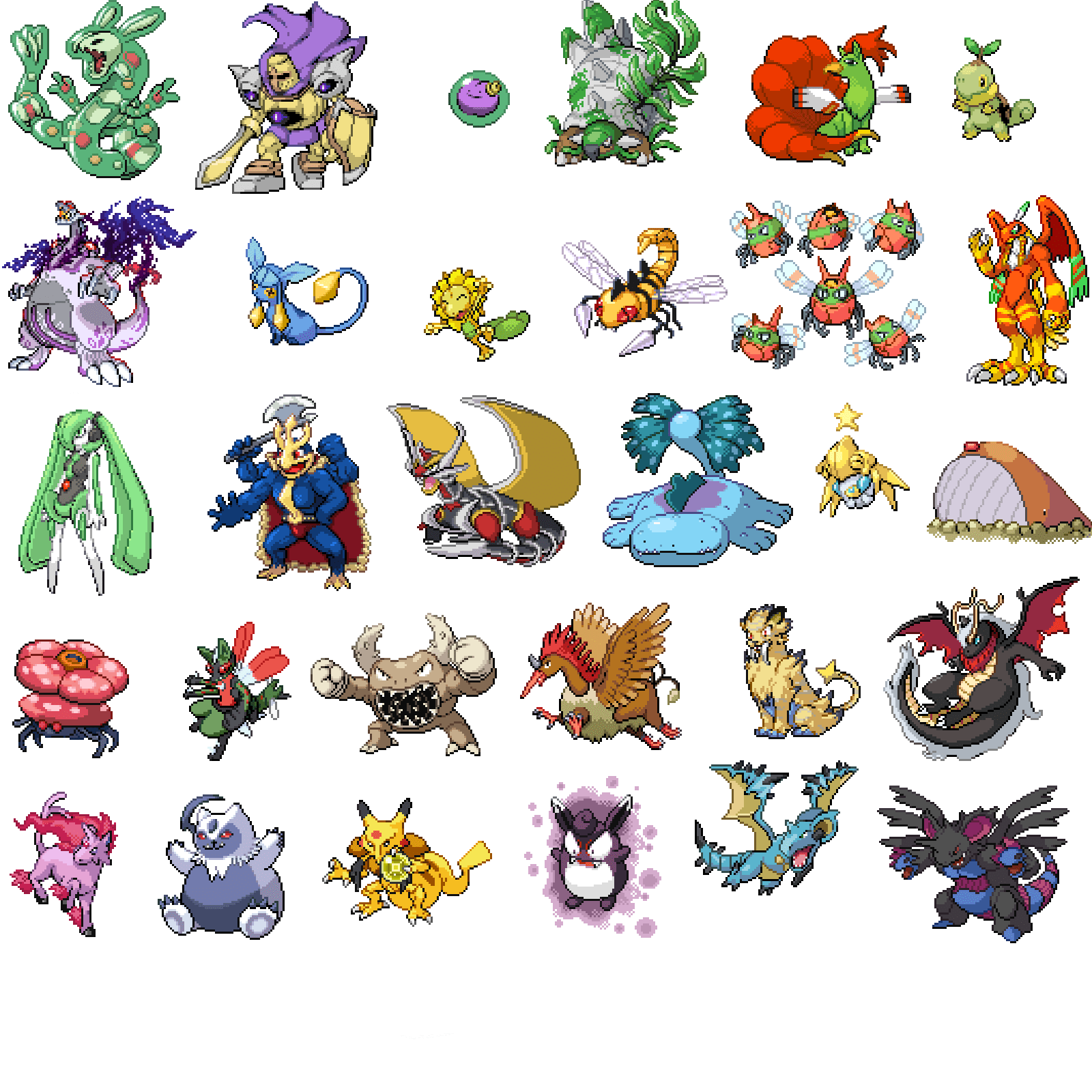 A collage of some of my favorite fusions