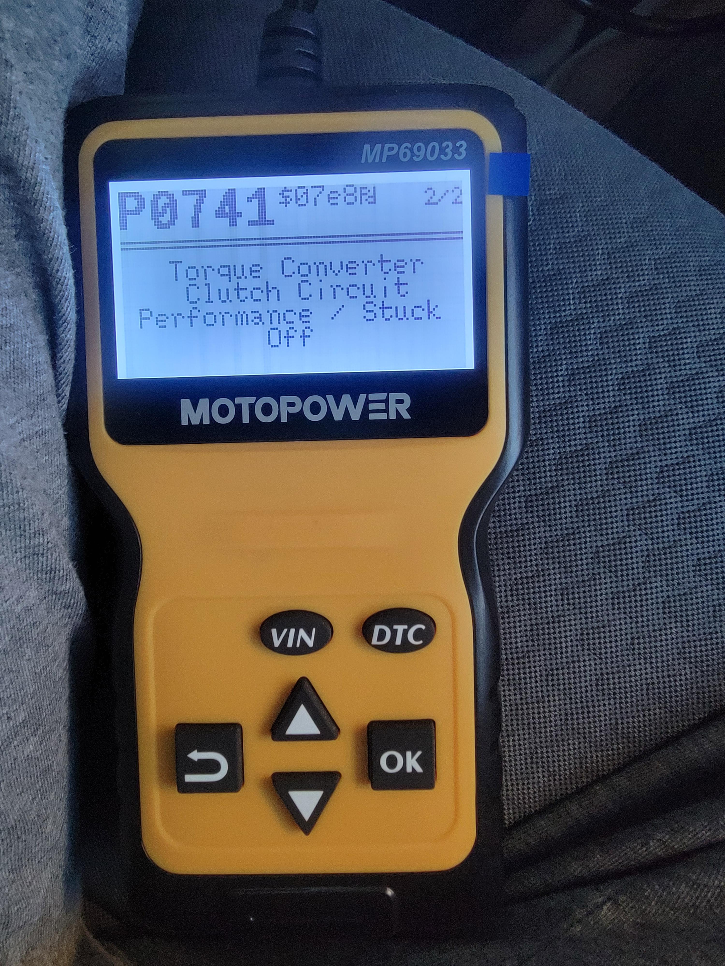 HELP! P0741 ($07e8) code on 2017 Ford Escape (description in comments