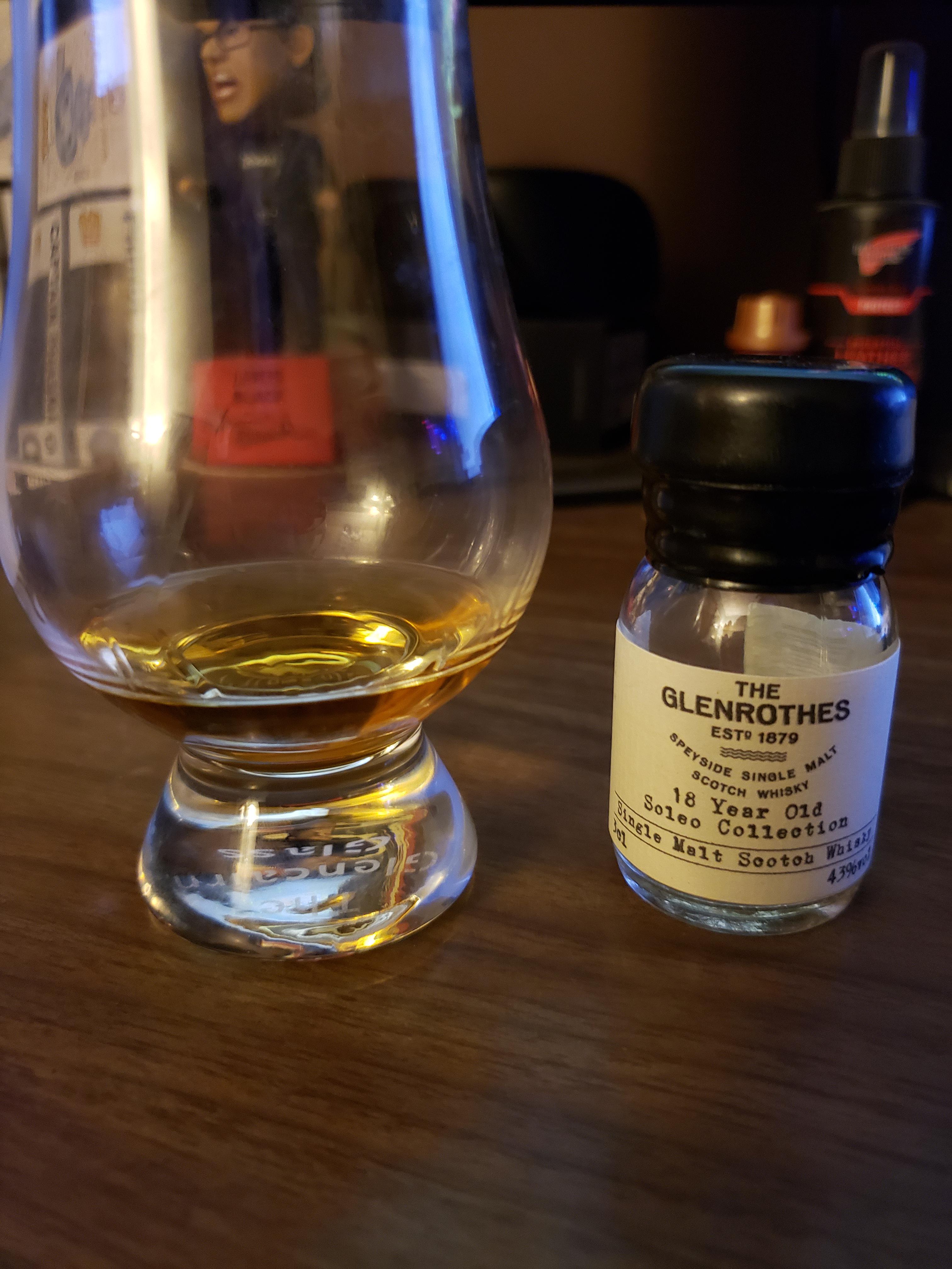 Review 058 The Glenrothes 18 Year Old Soleo Collection ADVENT EDITION