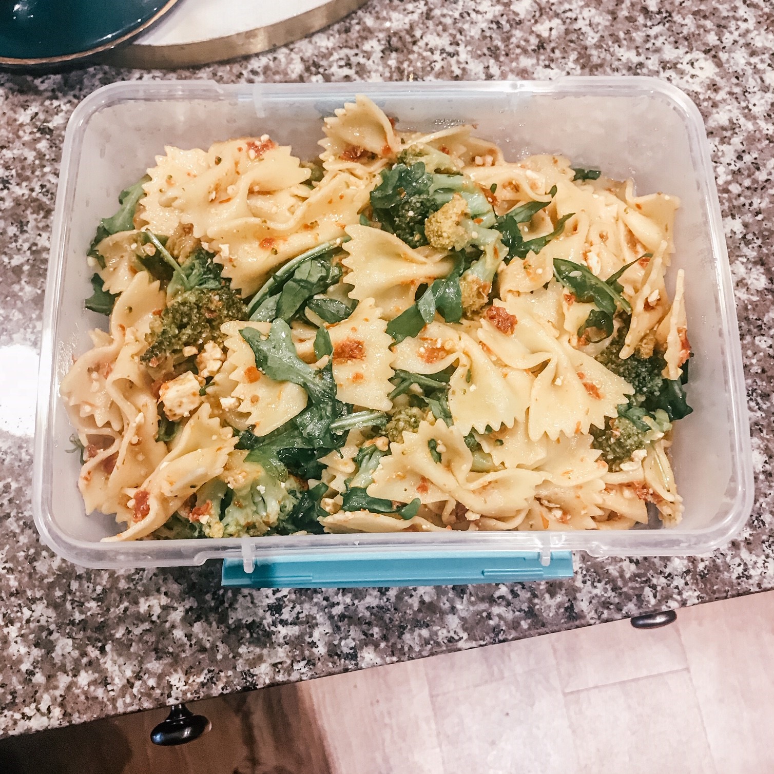 Spicy SunDried Tomato and Broccoli Pasta Can be eaten hot or cold