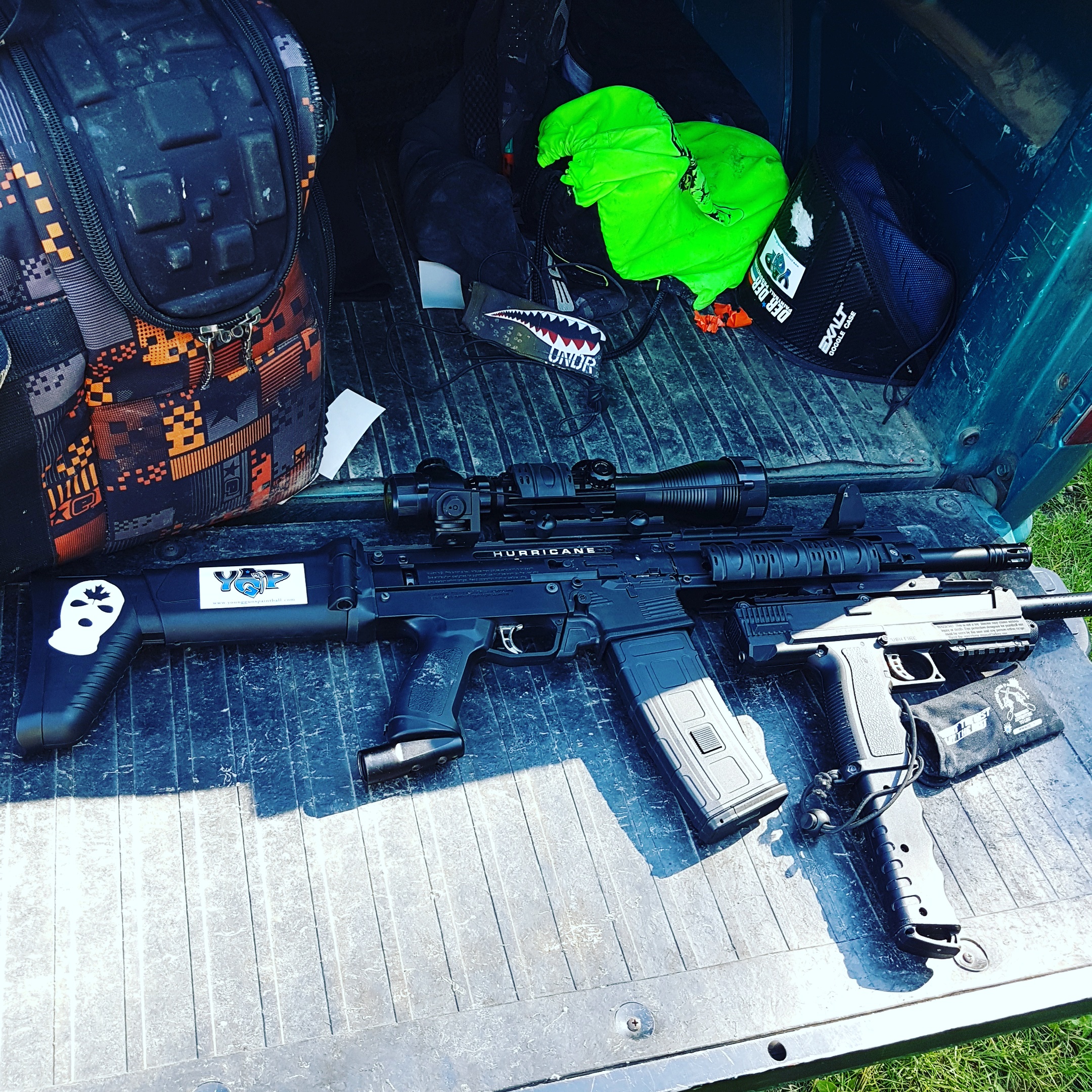 My magfed setup. r/paintball