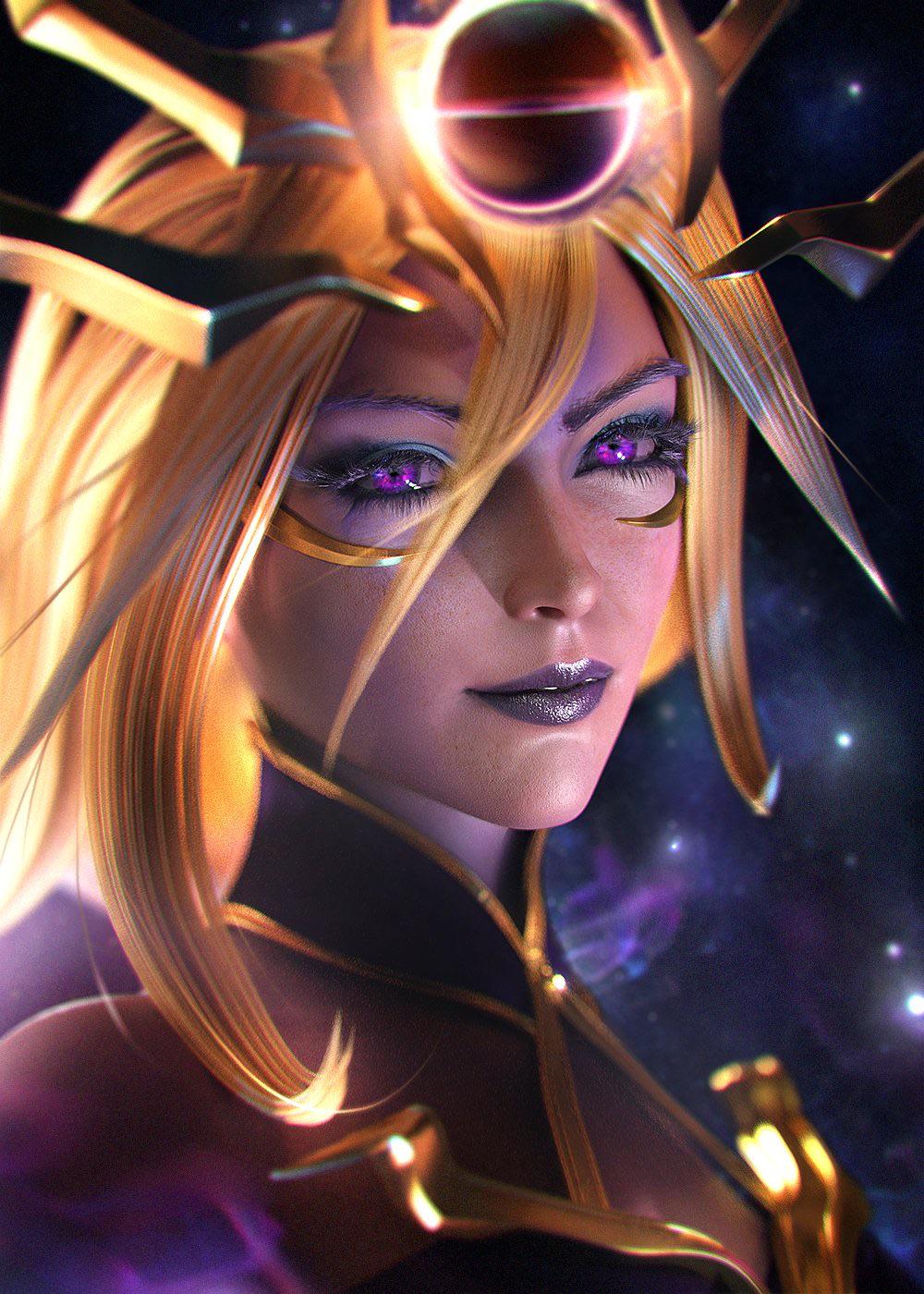 Dark Cosmic Lux Fanart lux