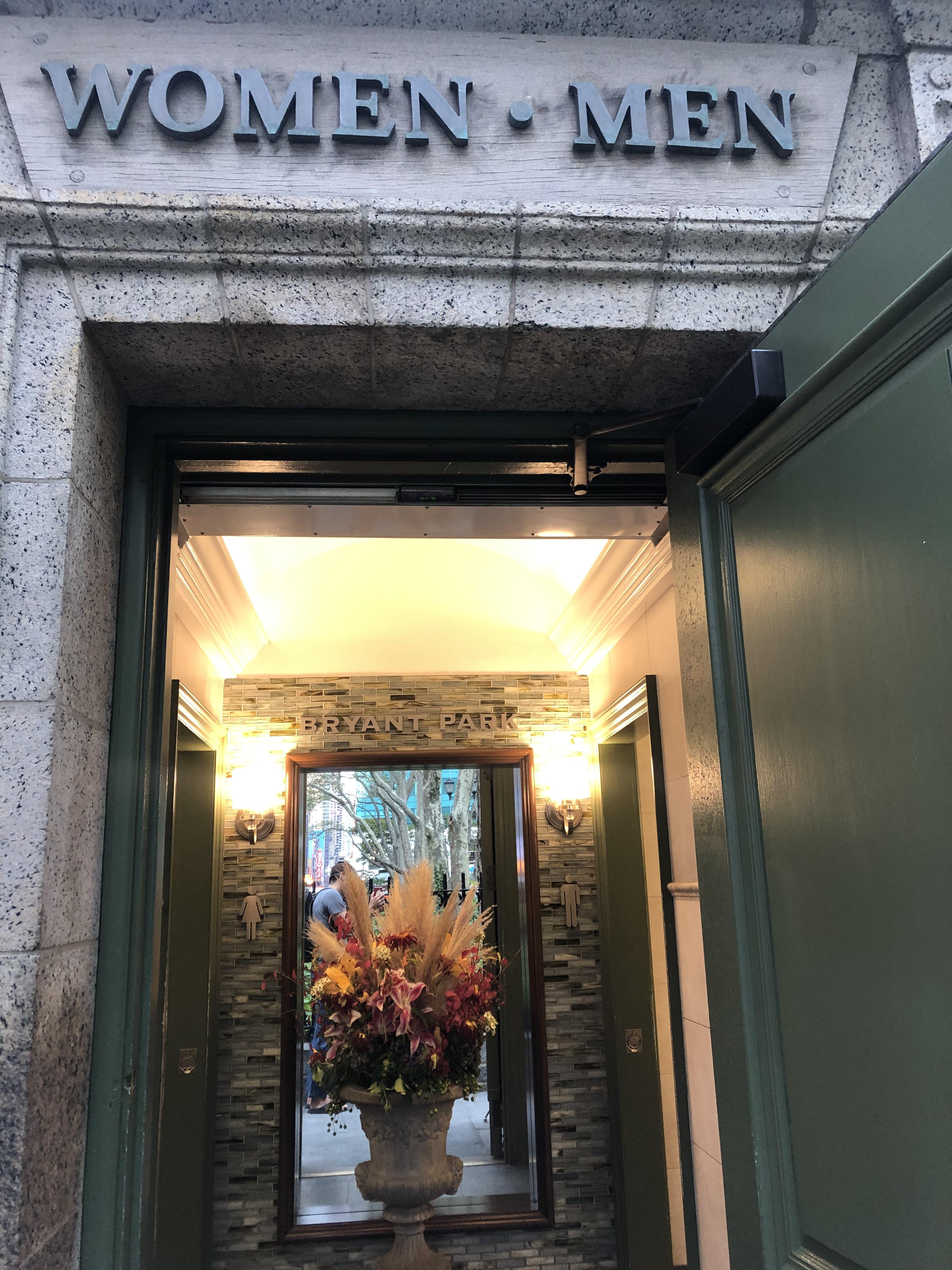 Best public restroom in NYC? By far, Bryant Park! r/nyc
