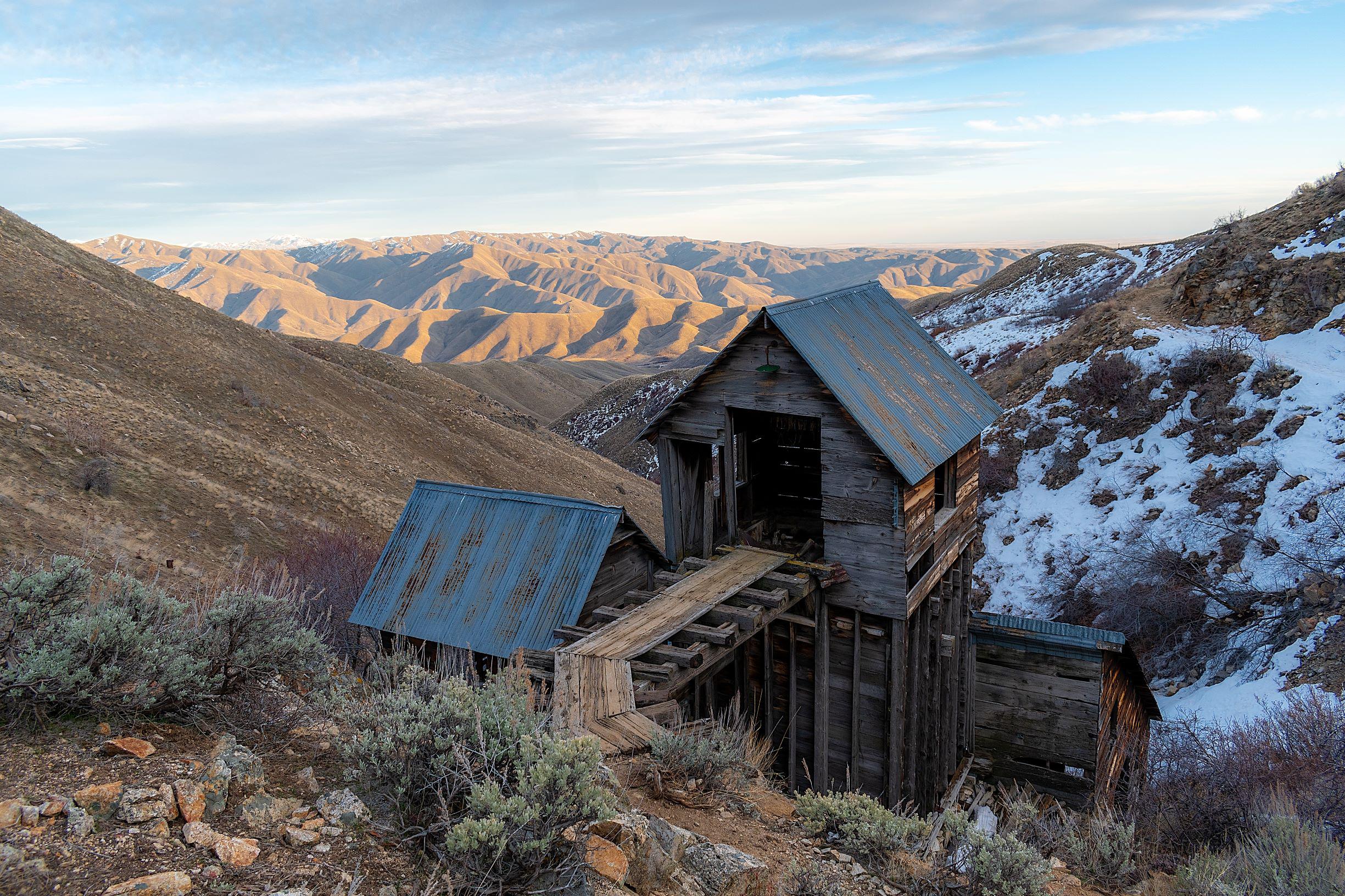 The abandoned Adelmann mine r/Idaho