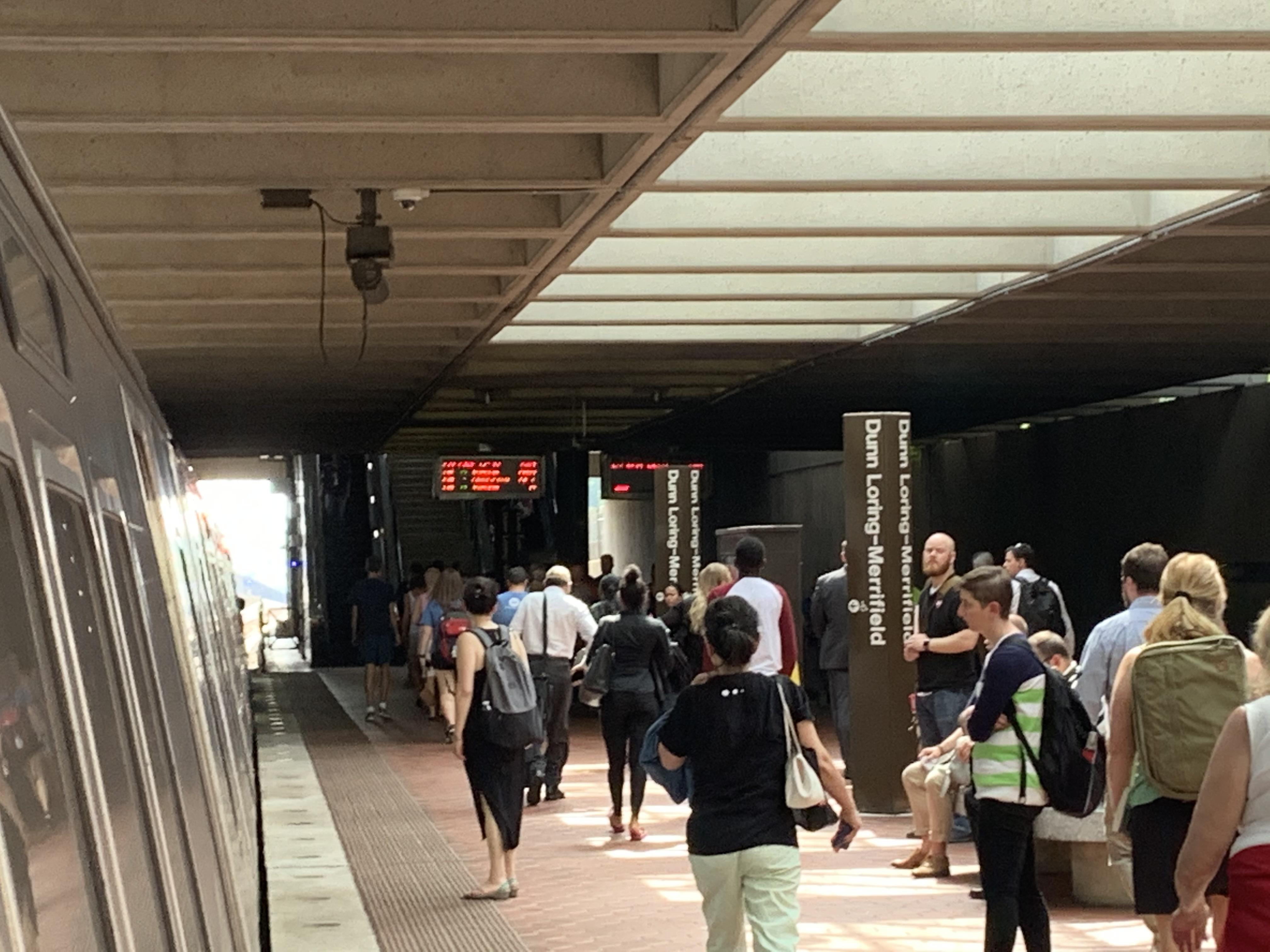 Currently at Dunn Loring.... major delays and single tracking r/nova