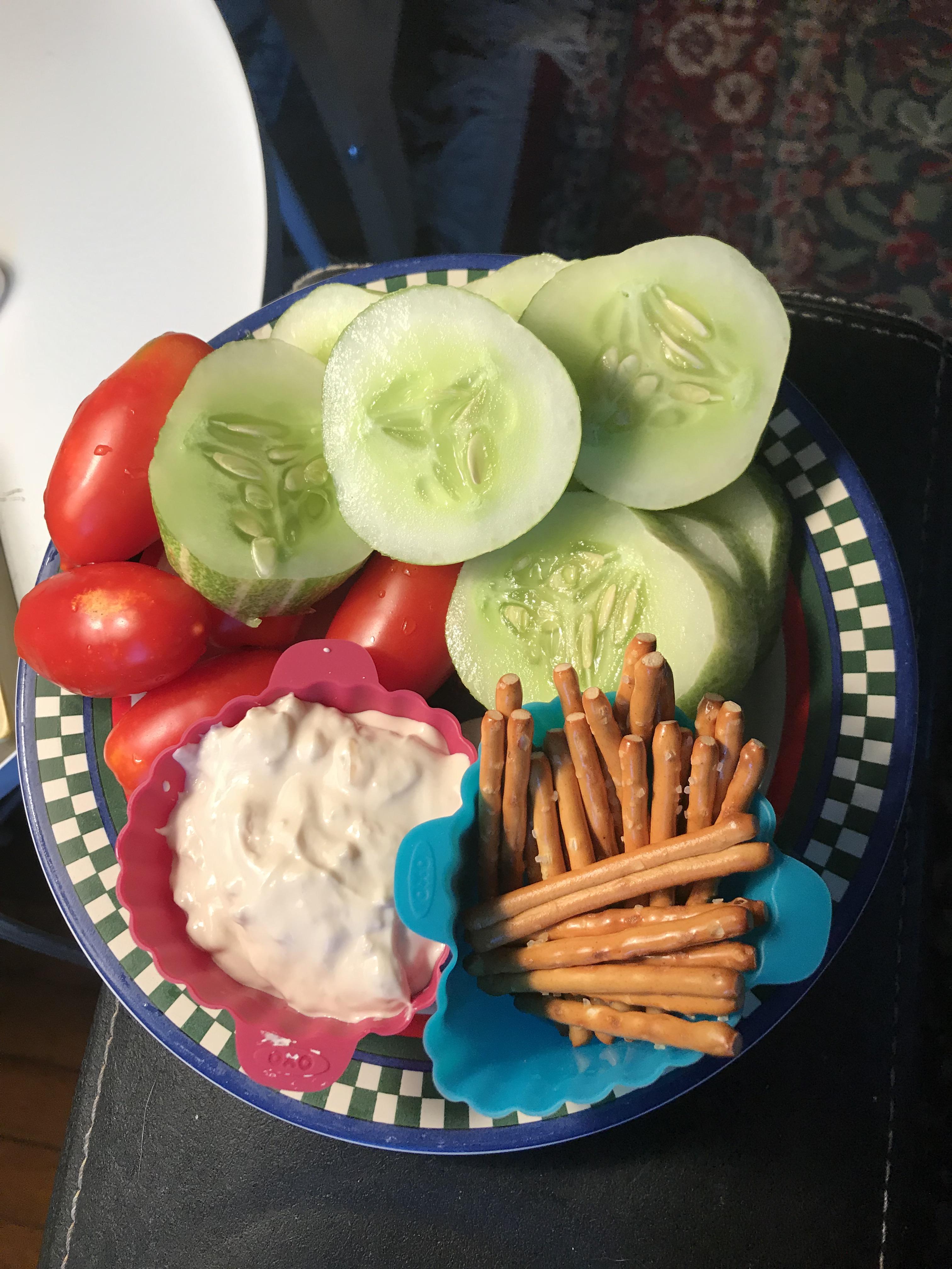 was craving a mac n cheese cup after my workout. Opted for a more