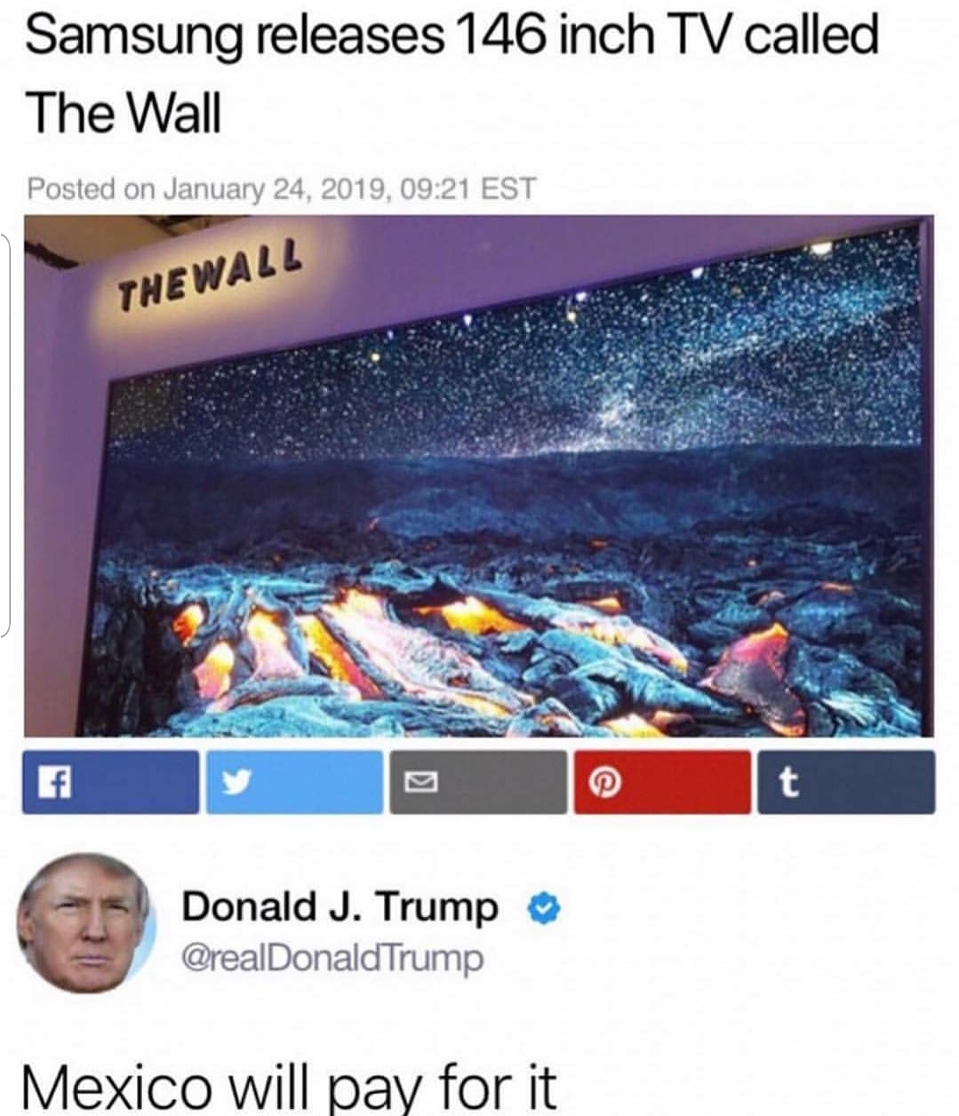 Mexican Samsung TV announcement memes